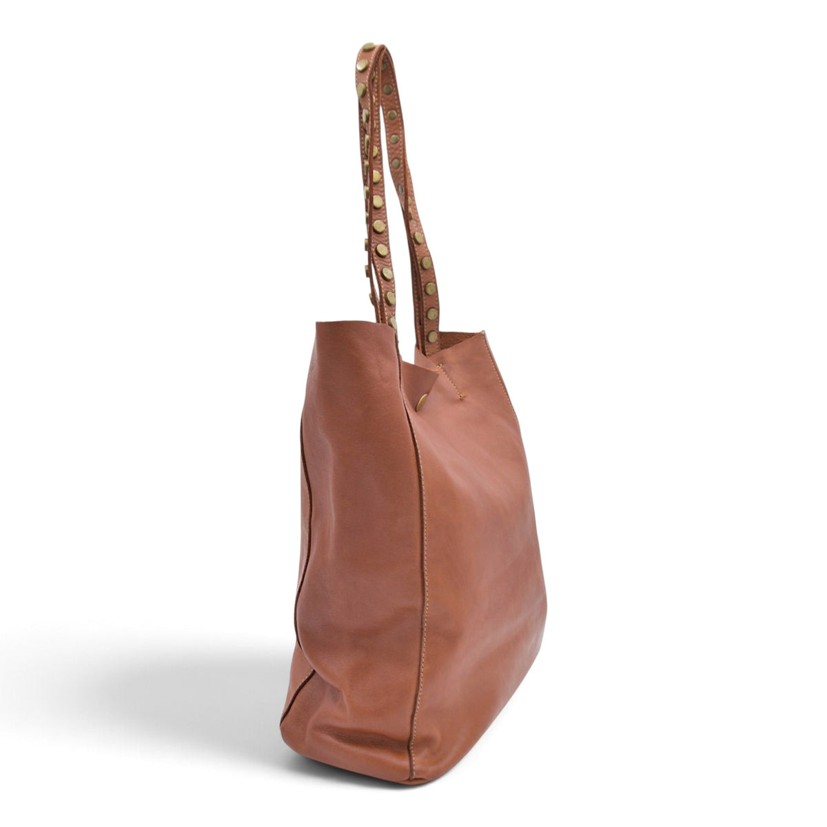 Wanderlust Tote in Cognac