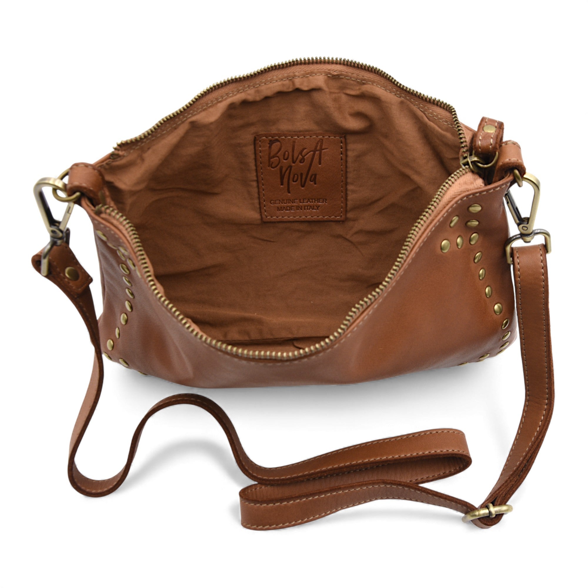 Boho Clutch in Cognac