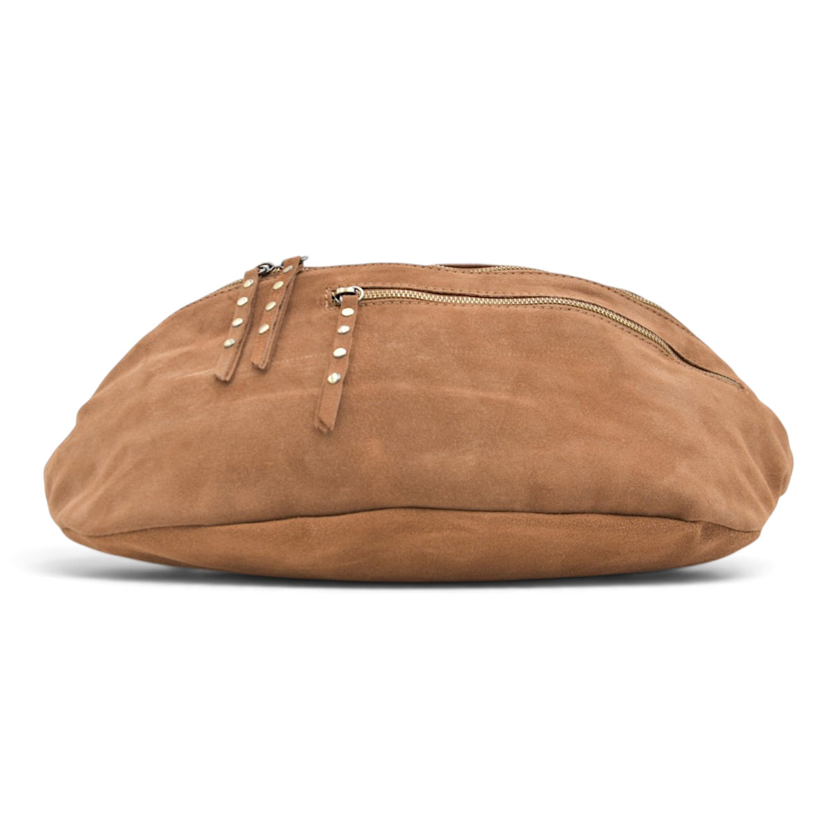 Bella 2.0 Italian Suede Sling Bag in Latte