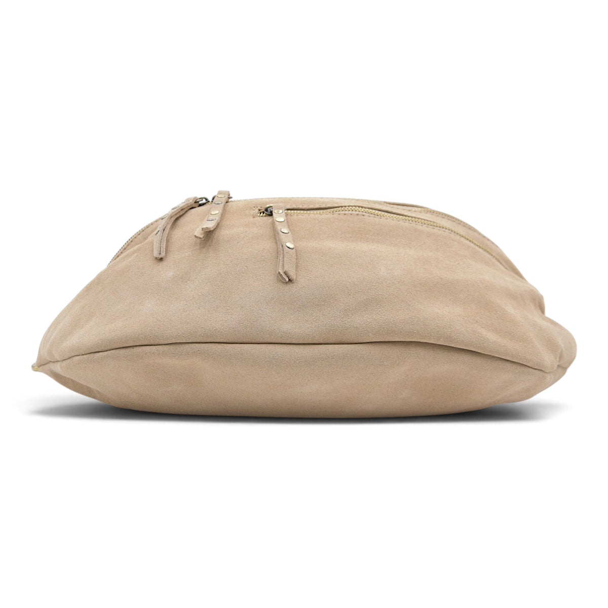Bella 2.0 Italian Suede Sling Bag in Sand