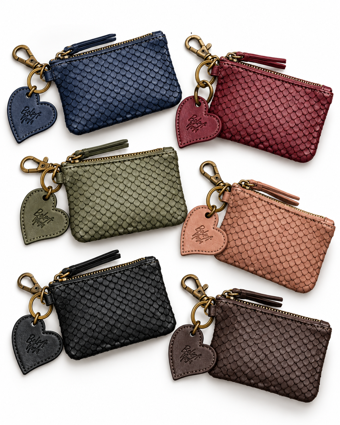 Bolsa Nova Card/Coin Case in Olive