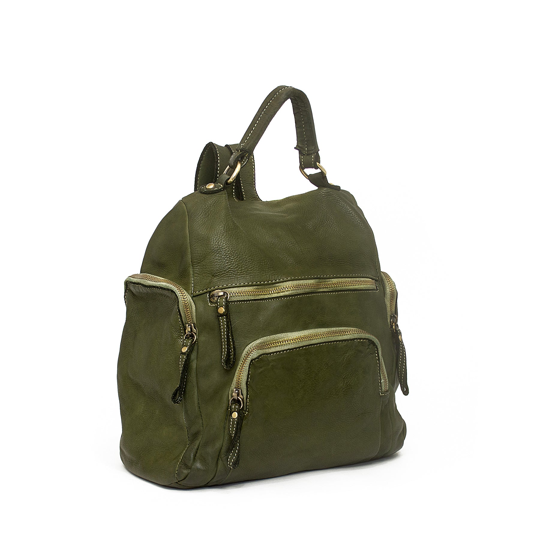Mia Backpack in Olive - 50% OFF