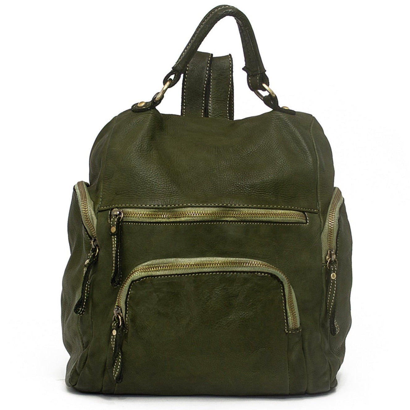 Mia Backpack in Olive - 50% OFF