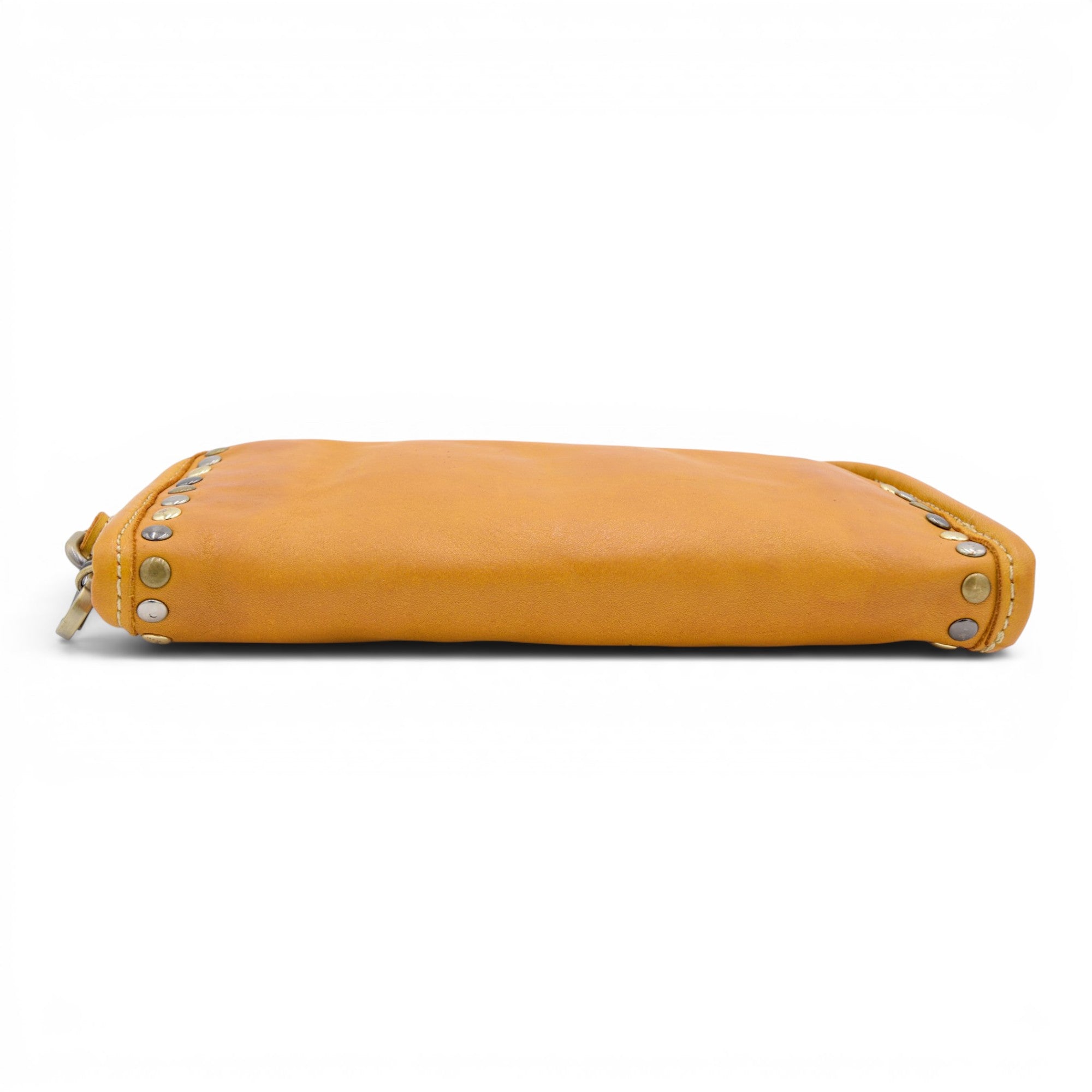 Sofia Zip Around Wallet in Yellow