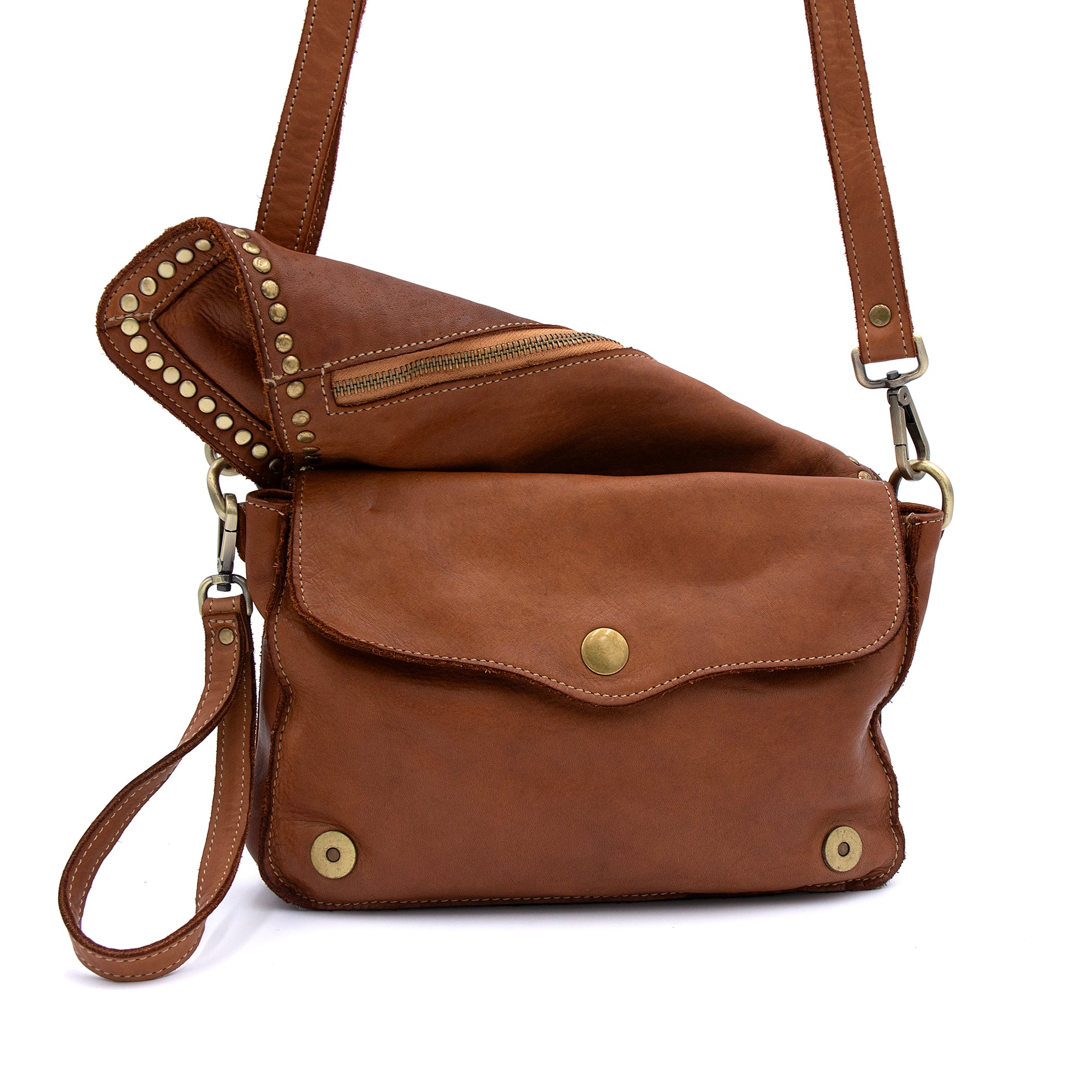 Marisa Crossbody in Cognac