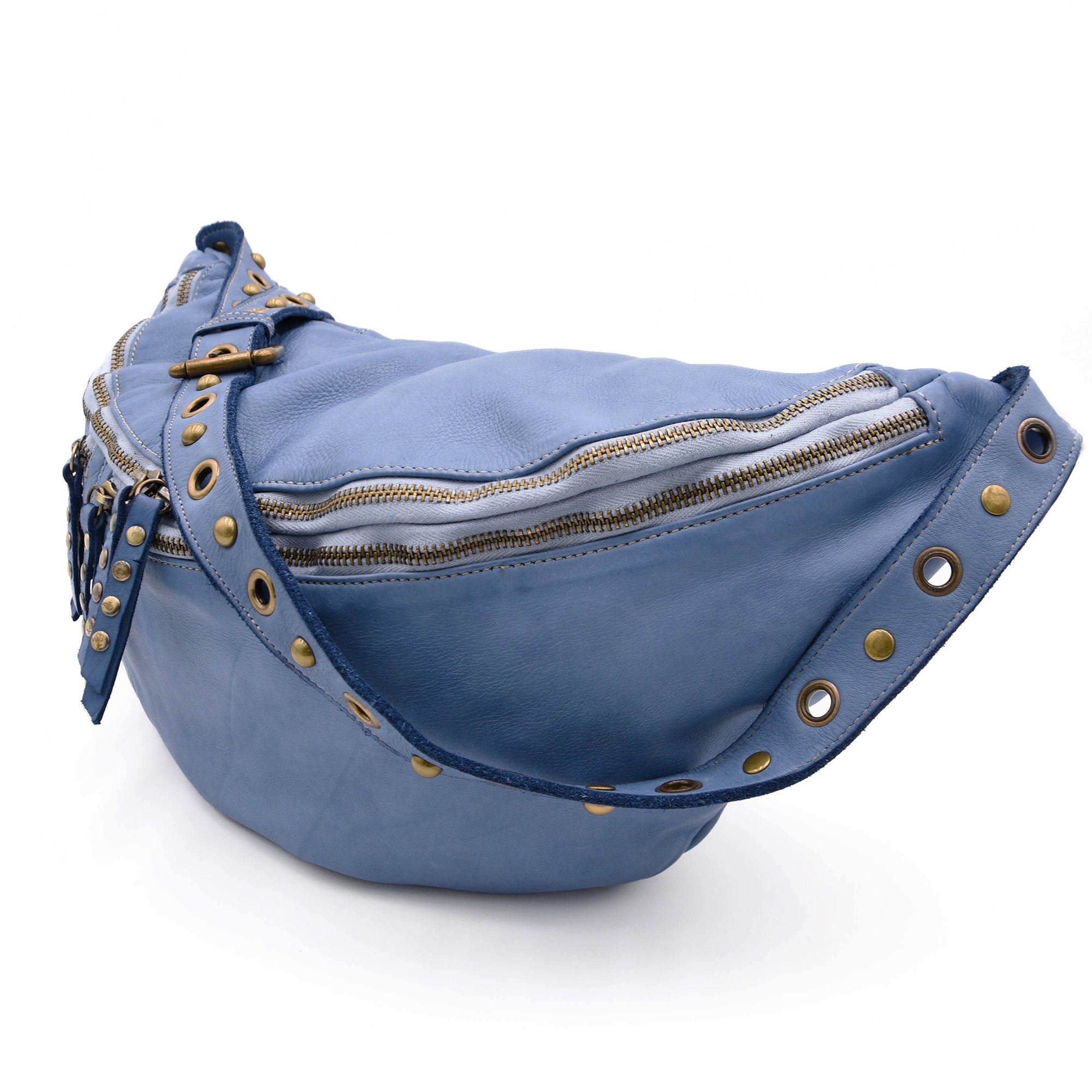 Bella Large Sling in Denim Blue