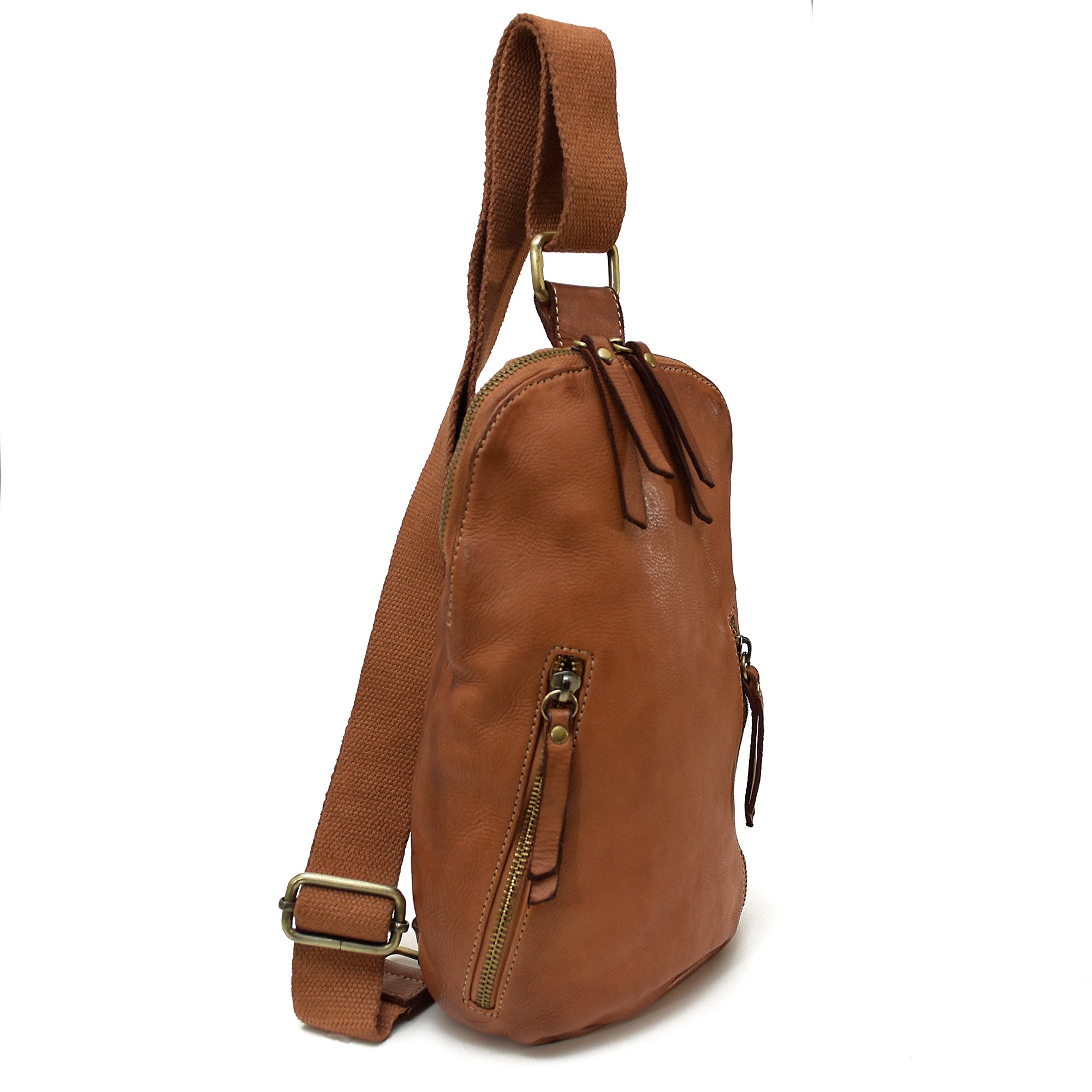 Logan Sling in Cognac