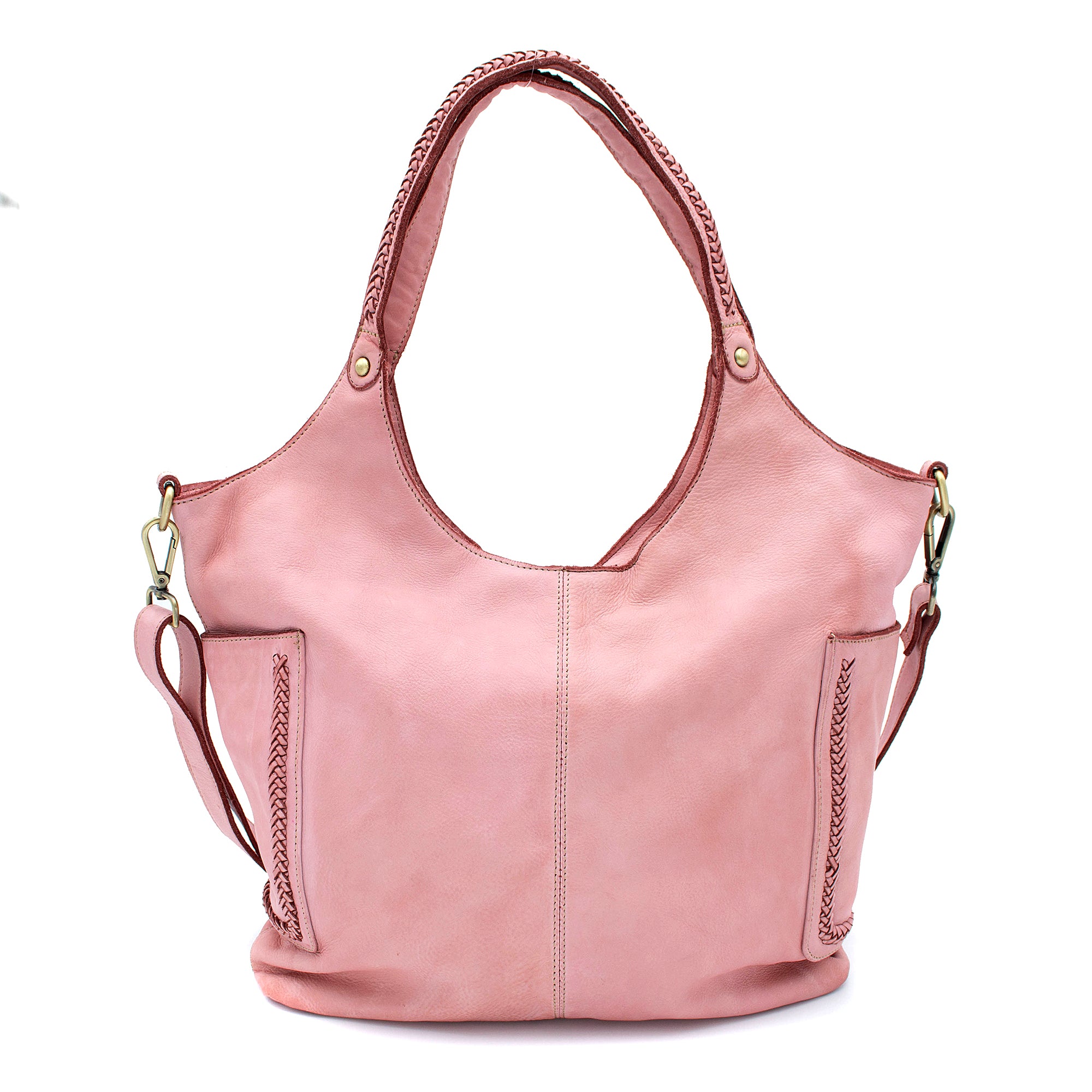 Julia Slouchy Tote in Blush Pink