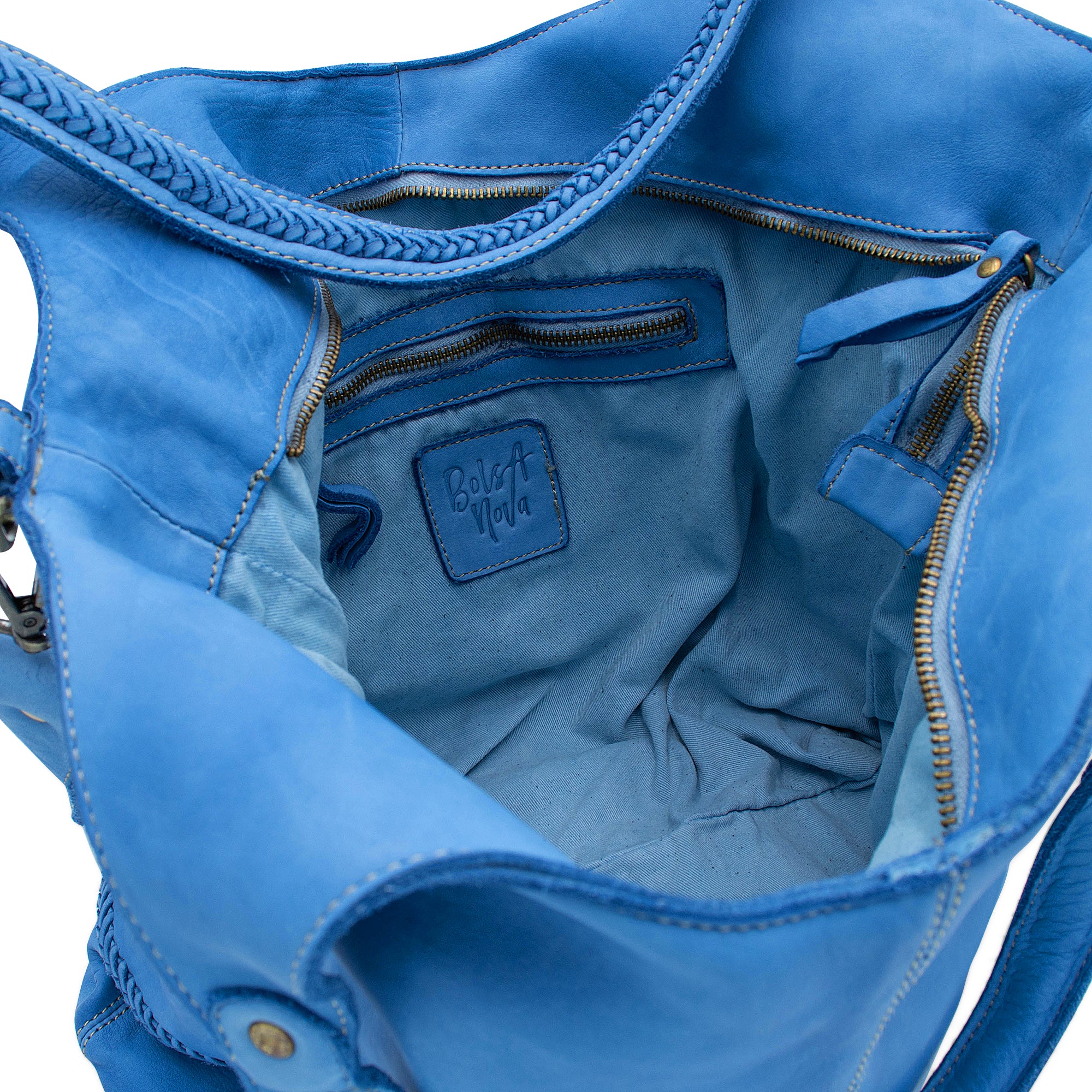 Julia Slouchy Tote in Ocean