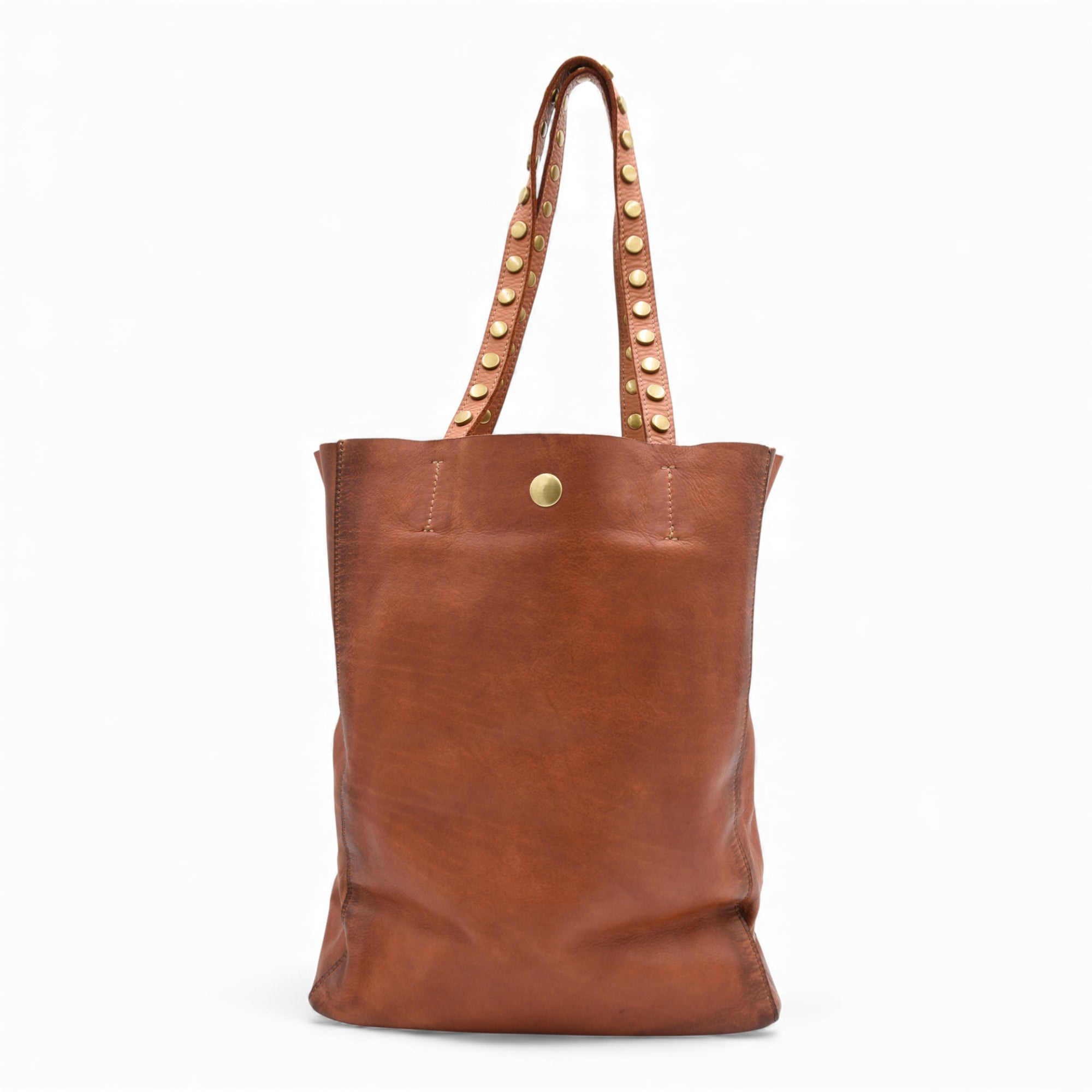 Wanderlust Tote in Cognac