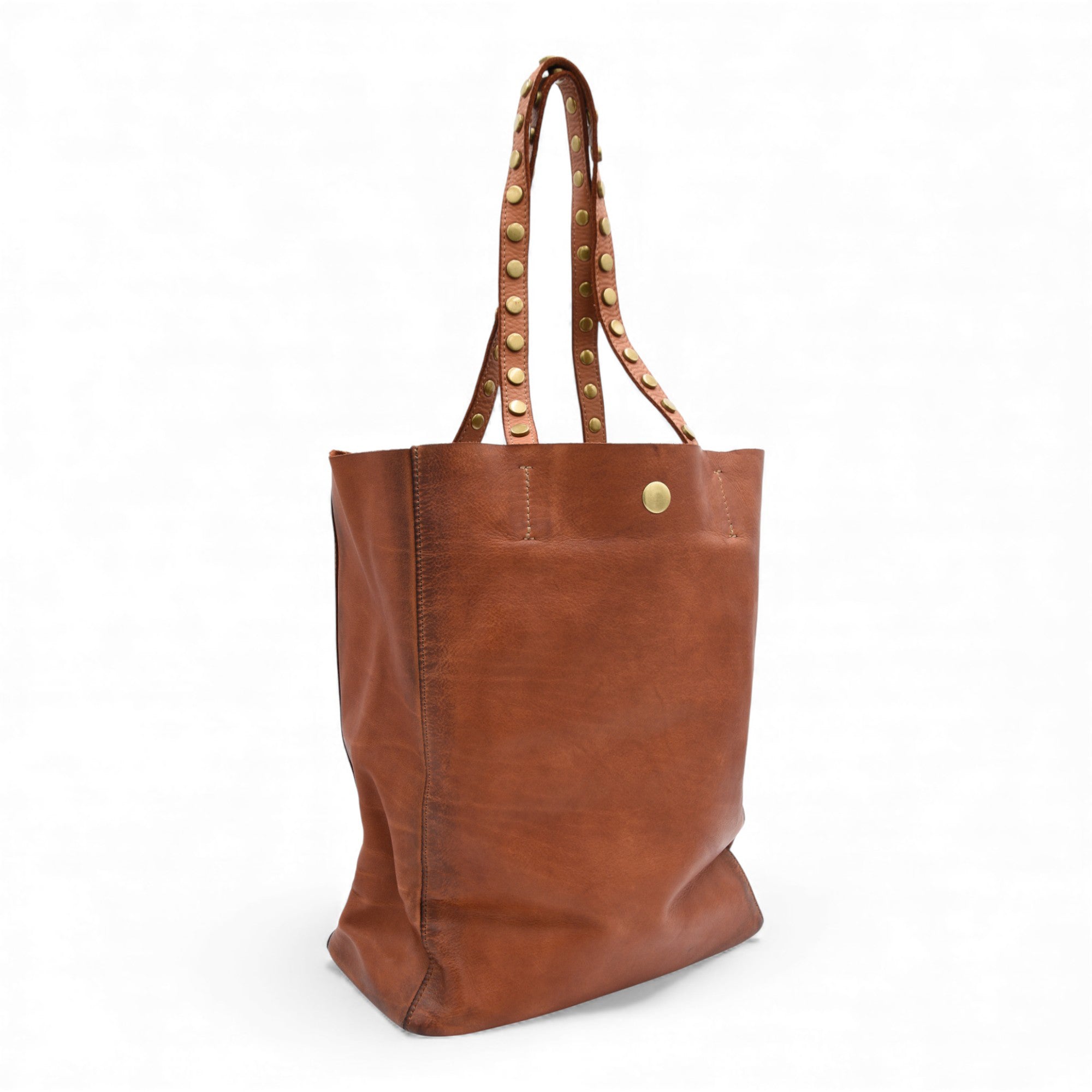 Wanderlust Tote in Cognac