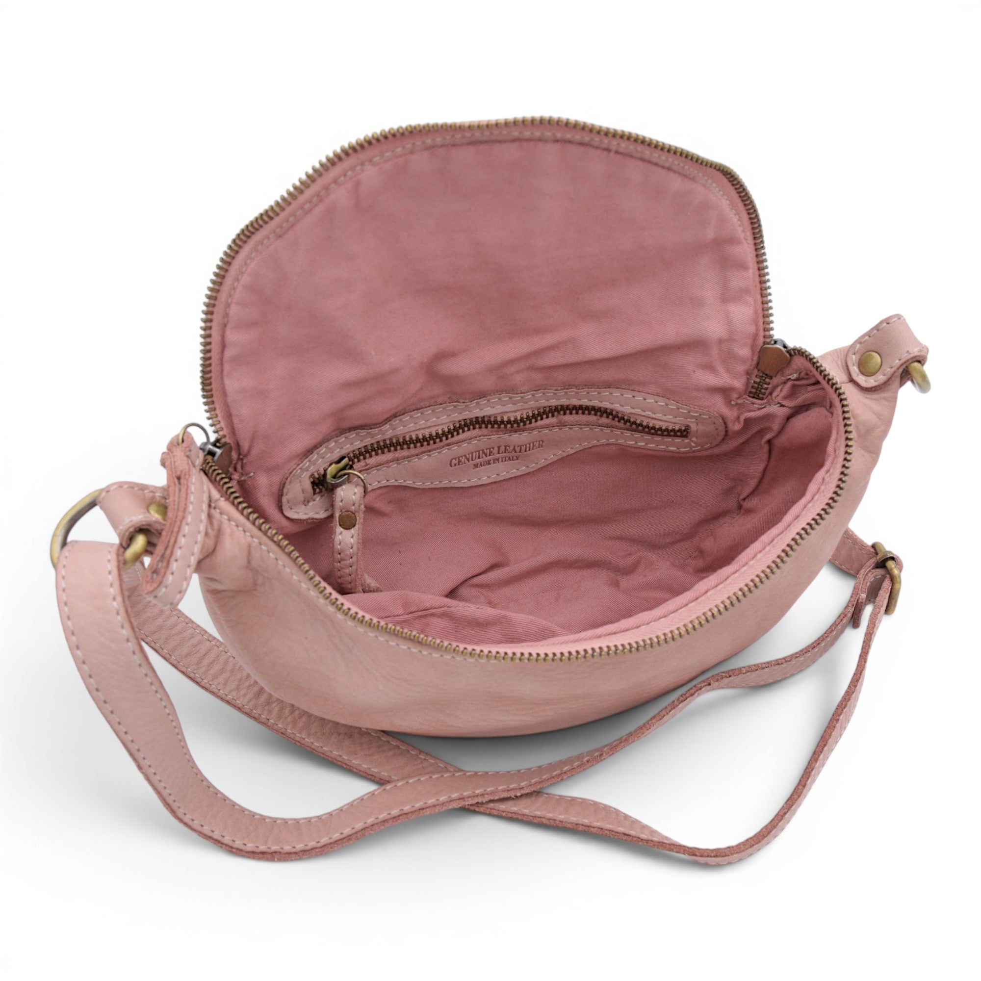 Avery Crossbody in Dusty Pink