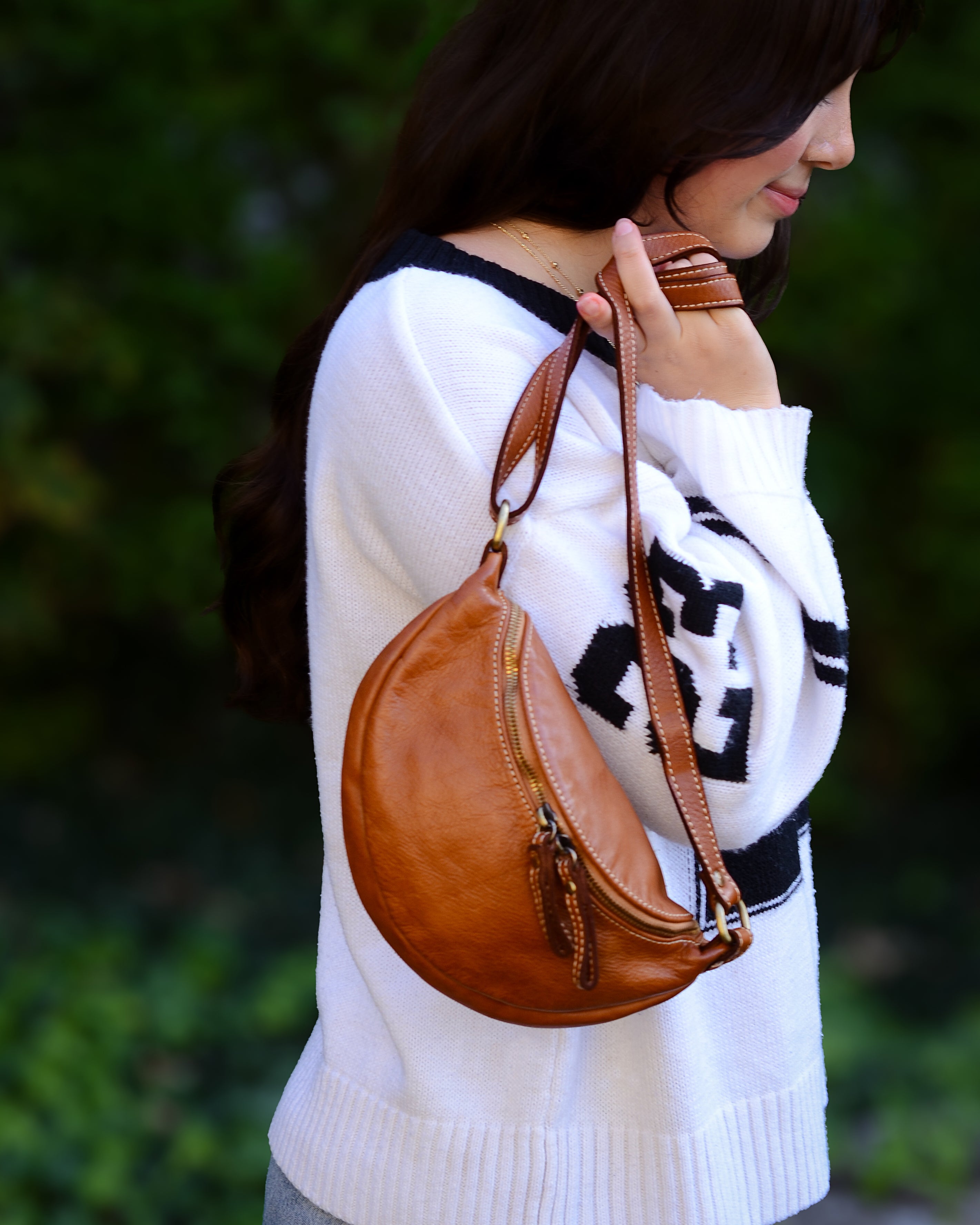 Avery Crossbody in Light Taupe