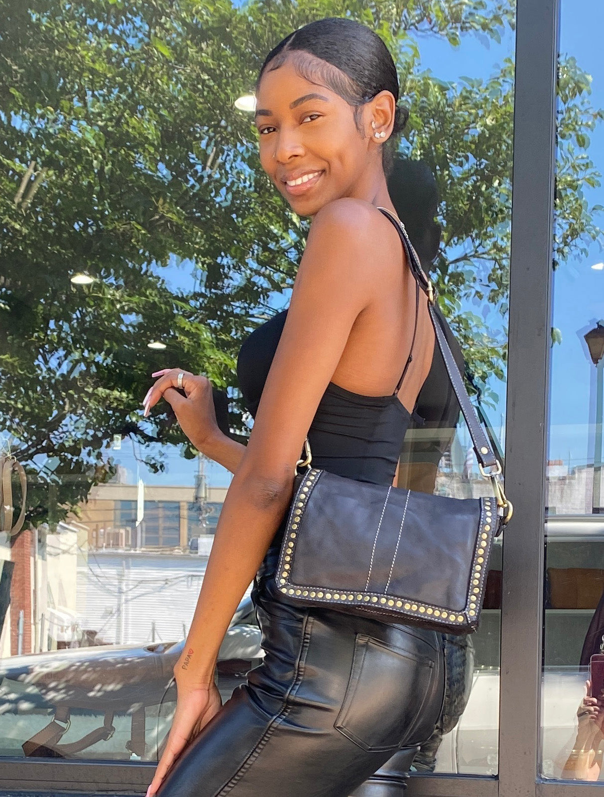 Marisa Crossbody in Black