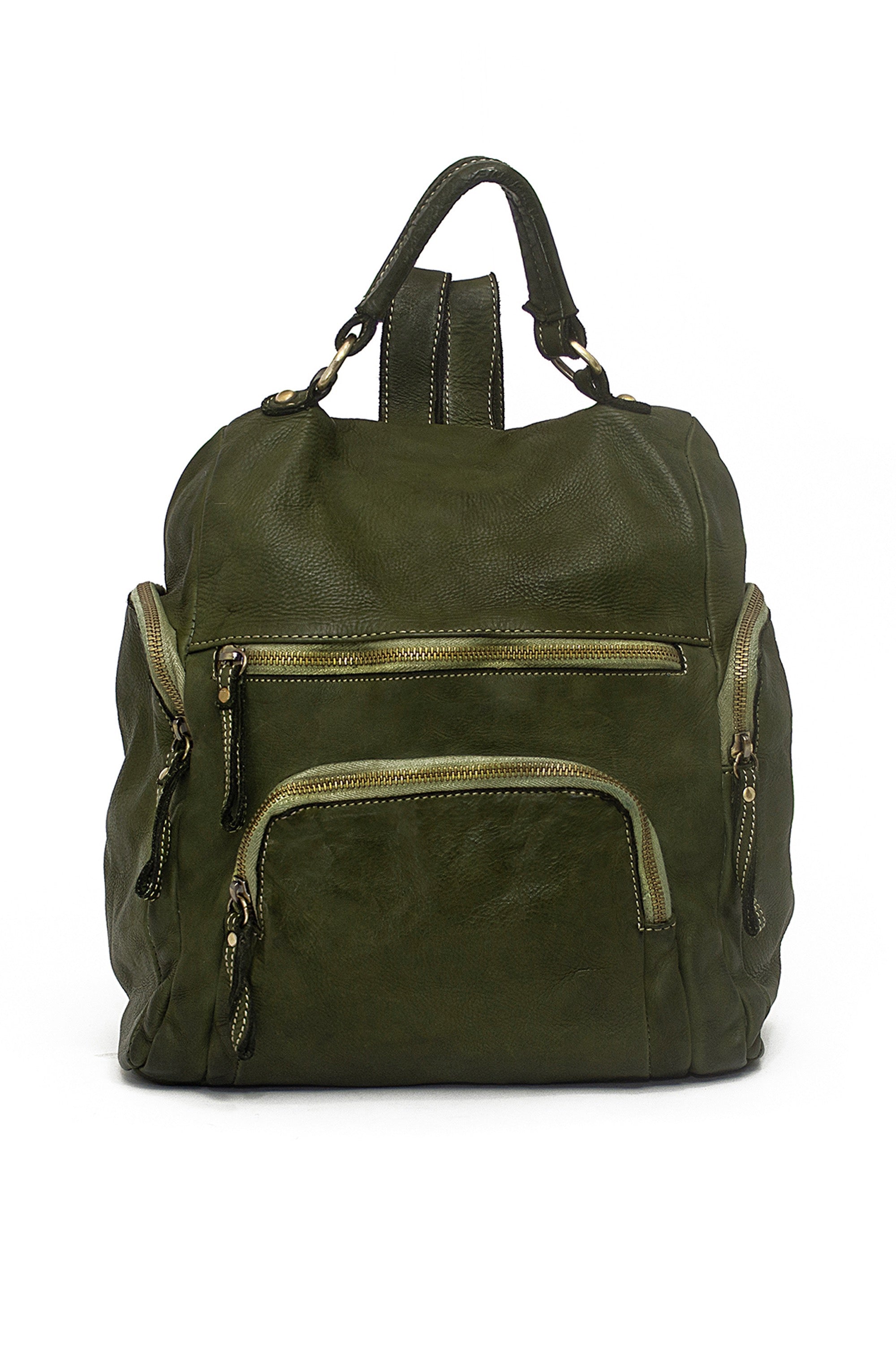 Mia Backpack in Olive - 50% OFF