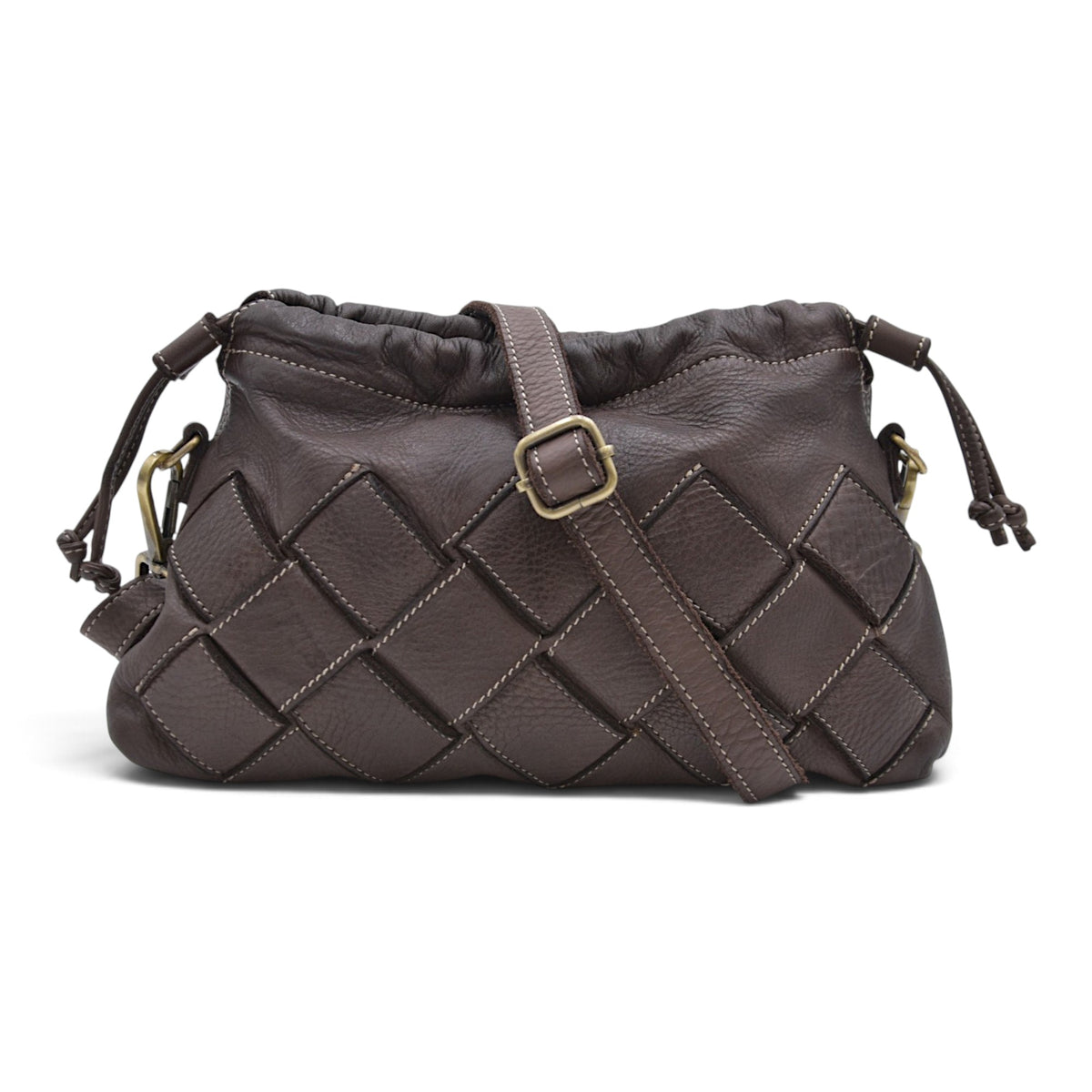 Greta Clutch in Chocolate