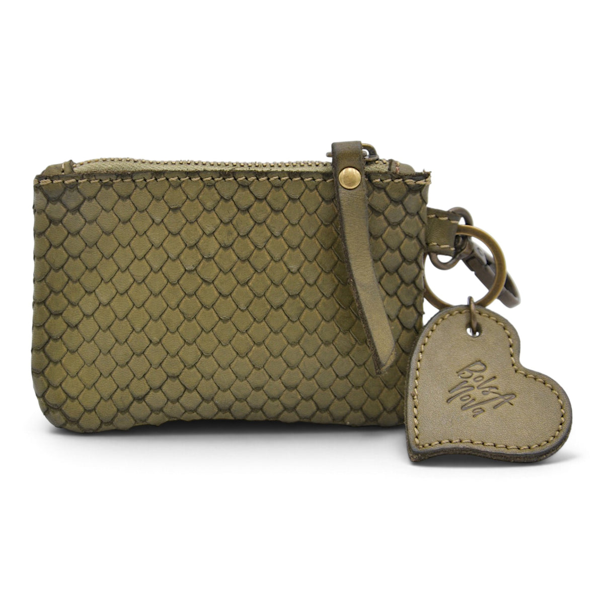 Bolsa Nova Card/Coin Case in Olive