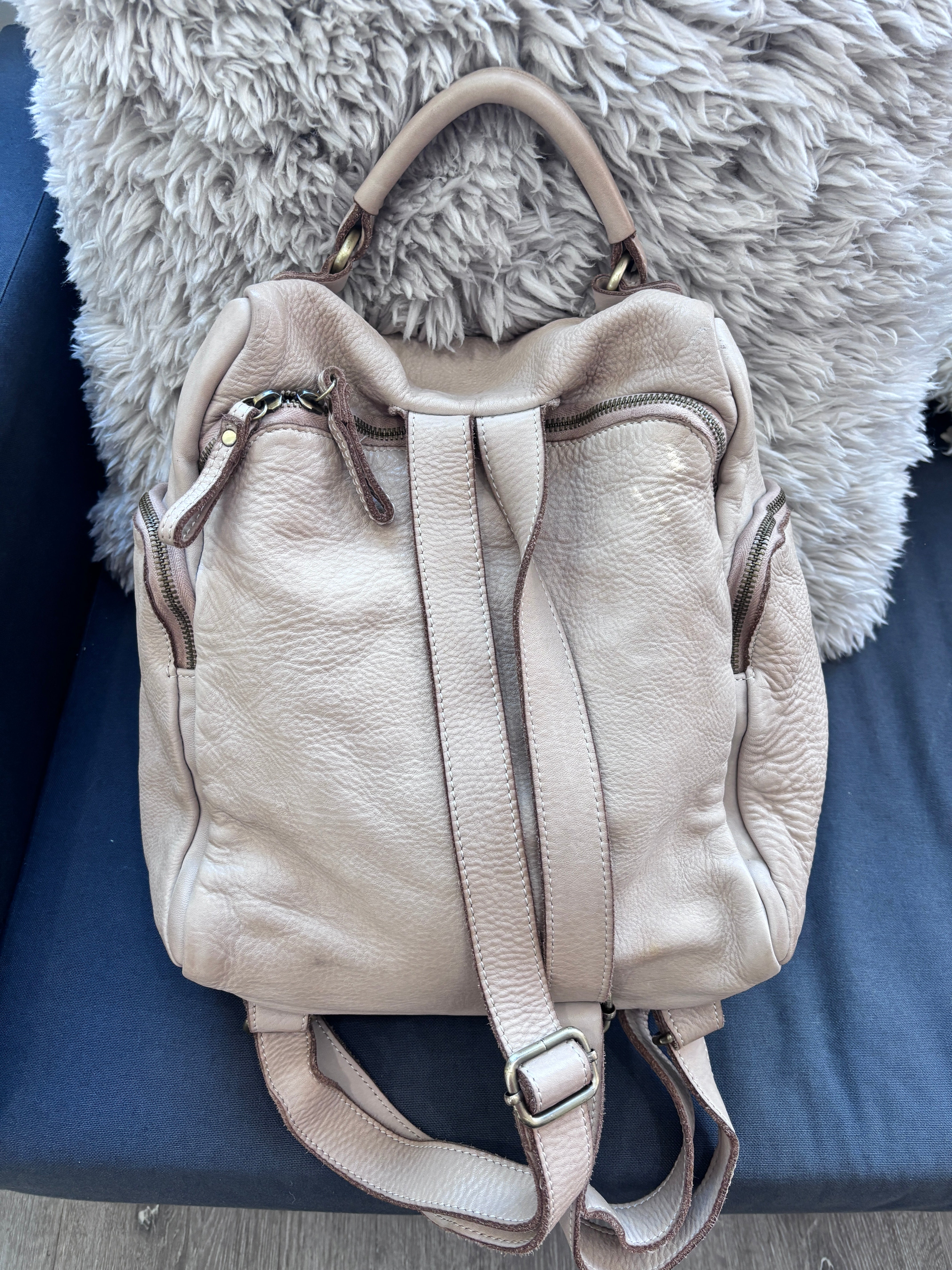 Sample Sale - Mia Backpack in Light Taupe