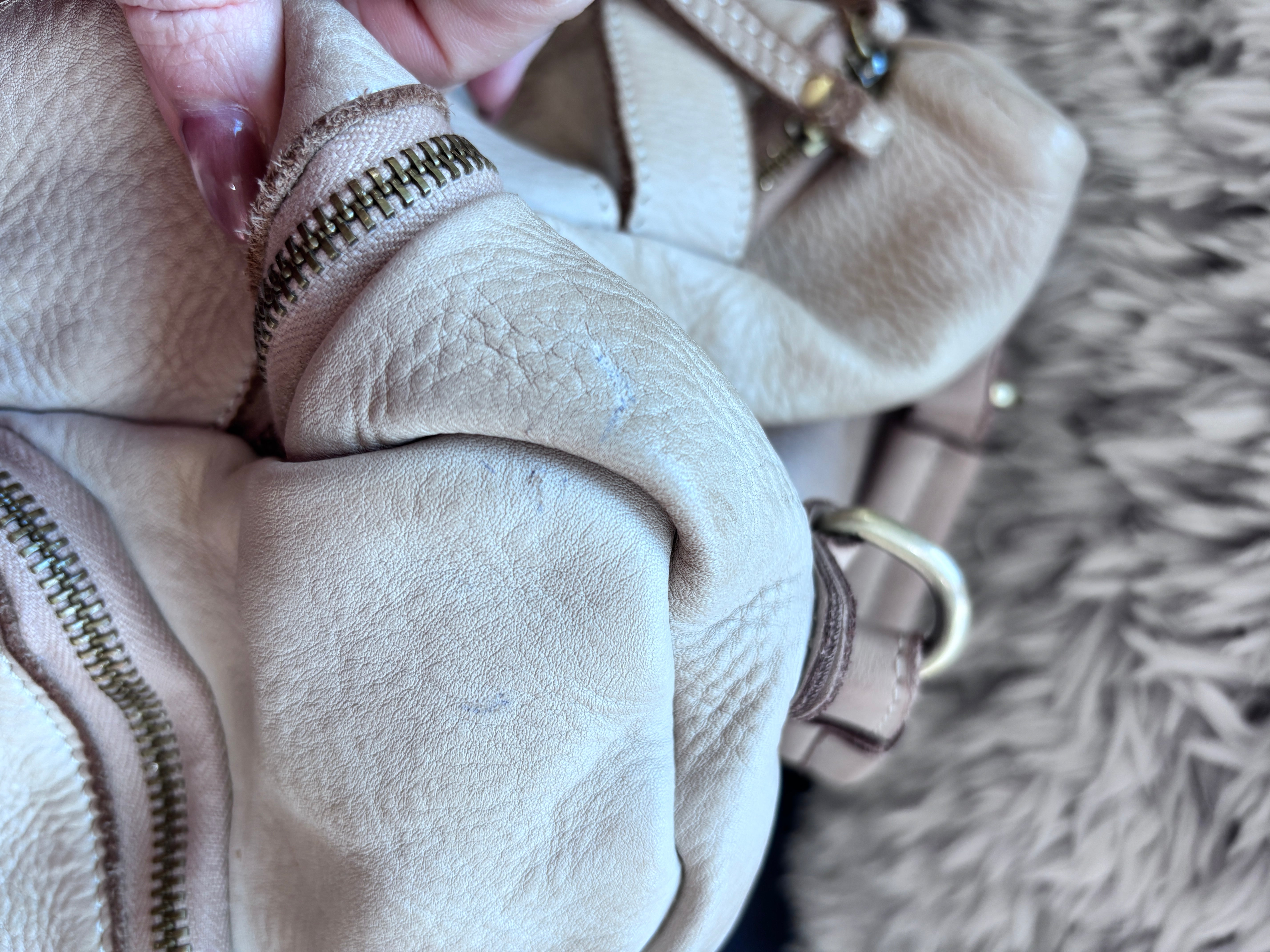 Sample Sale - Mia Backpack in Light Taupe