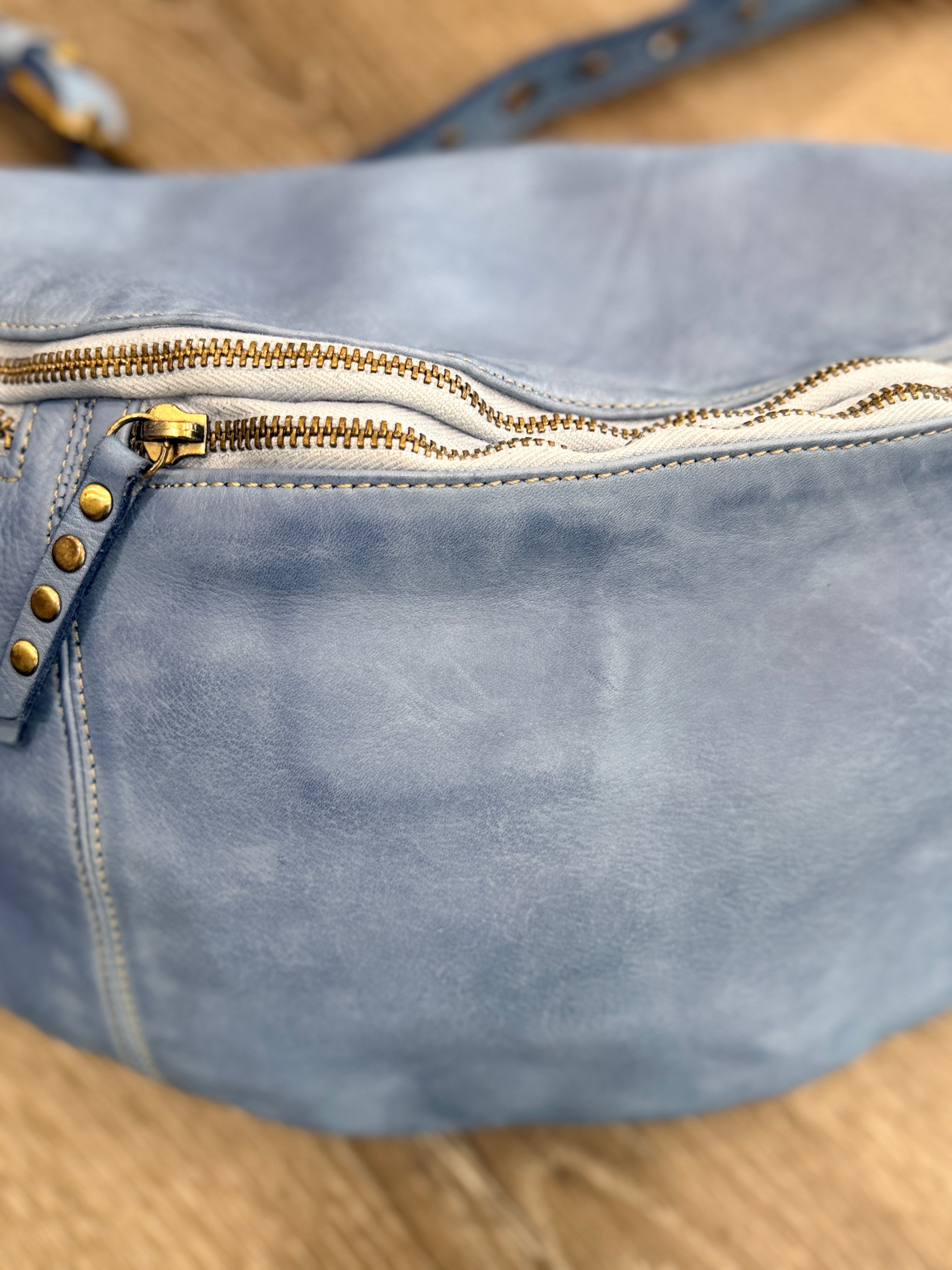 Bella Large Sling in Denim Blue - Sample Sale