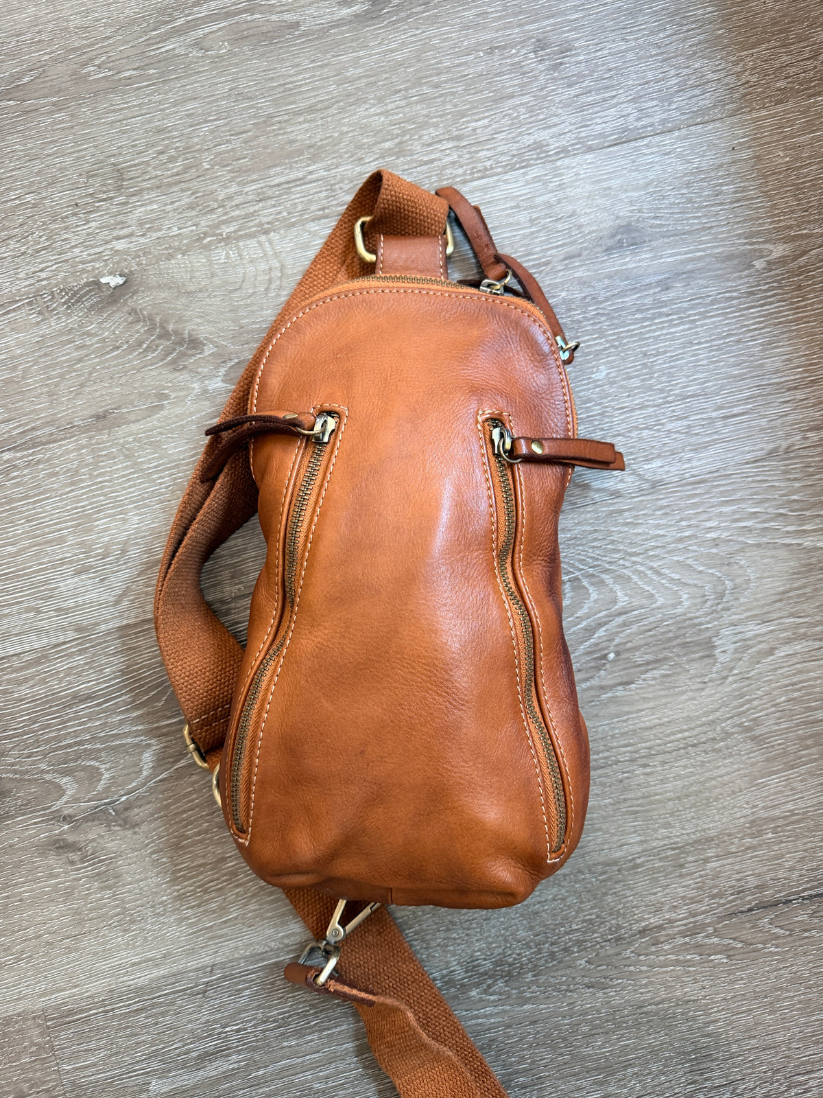 Logan Sling in Cognac - Sample Sale