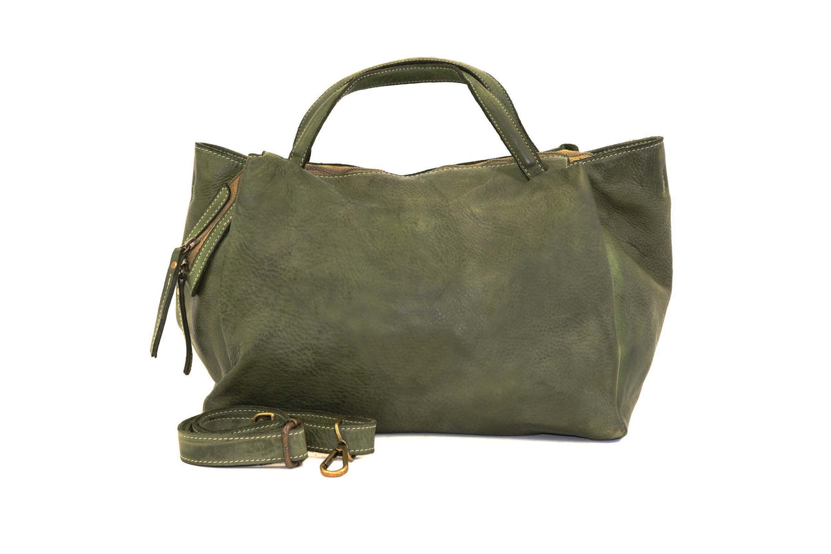 Josephine Olive Green Shoulder Bag