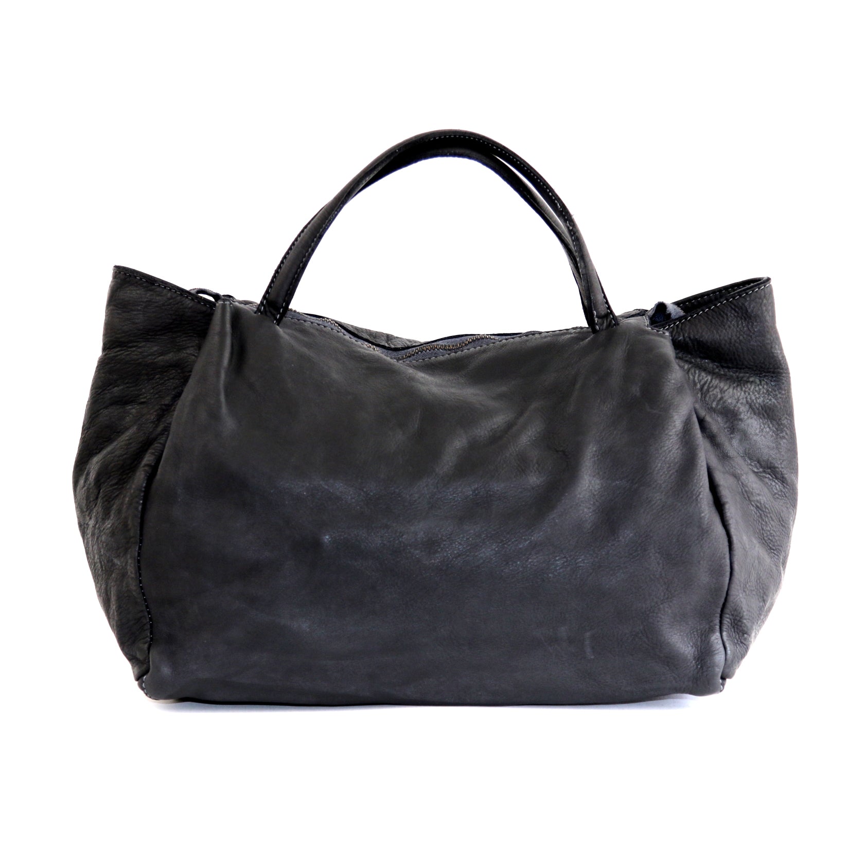 Flora Satchel in Black