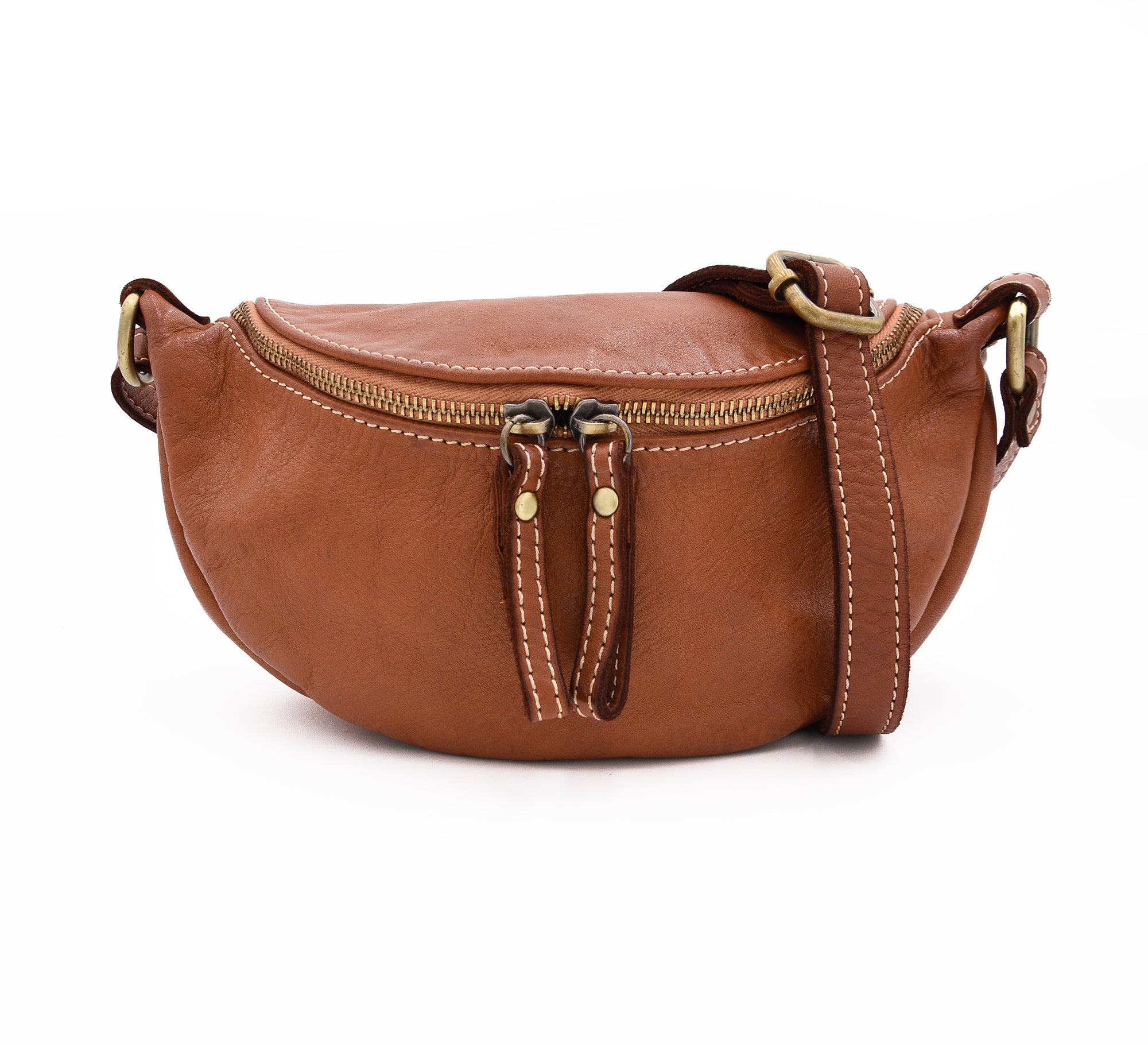 Avery Crossbody in Cognac