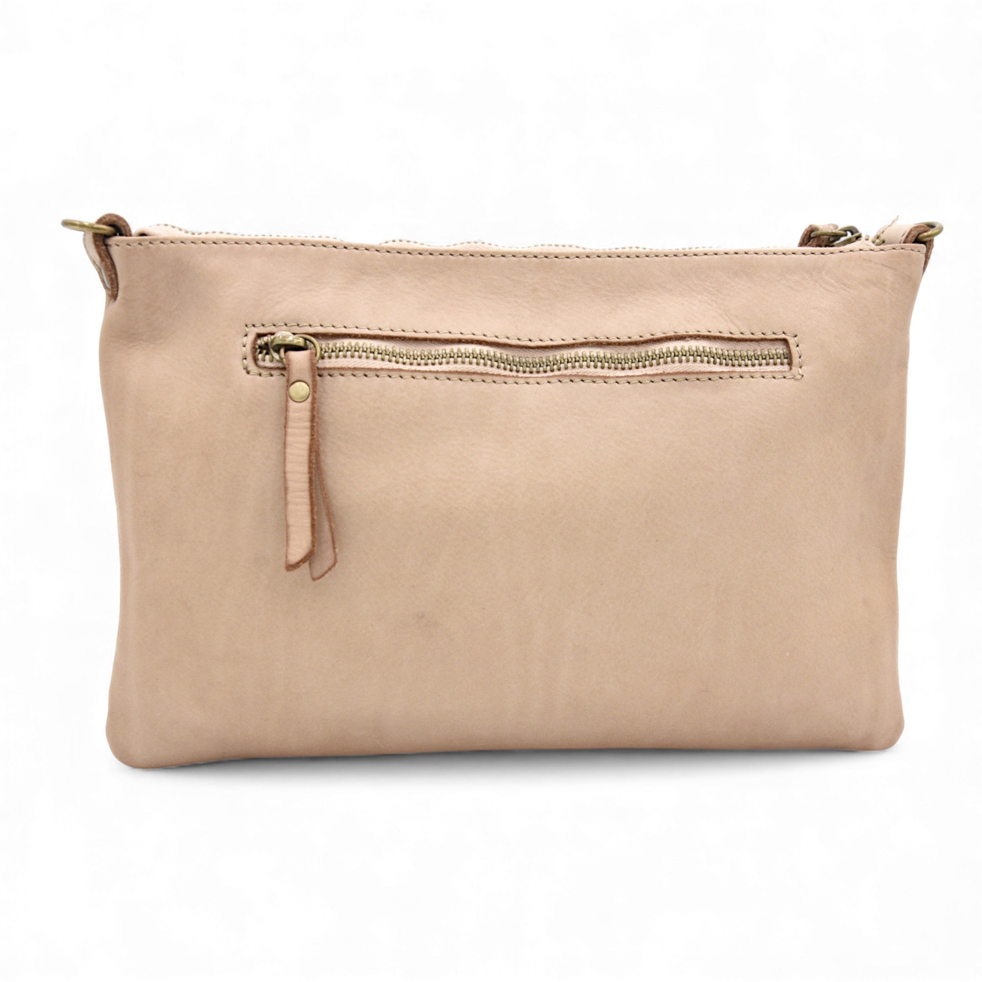 Boho Clutch in Light Taupe
