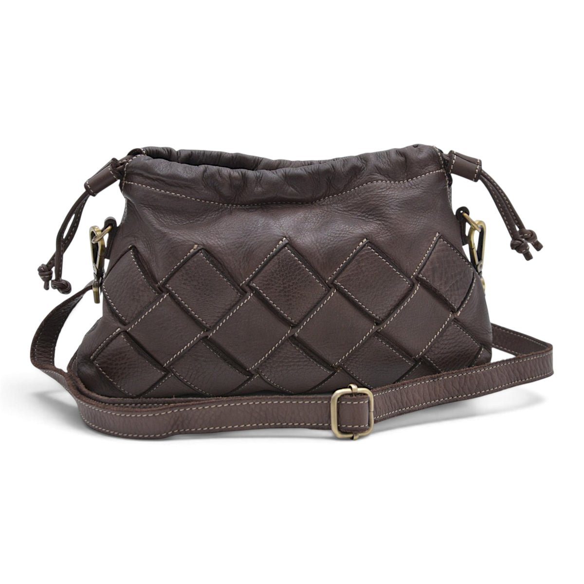 Greta Clutch in Chocolate