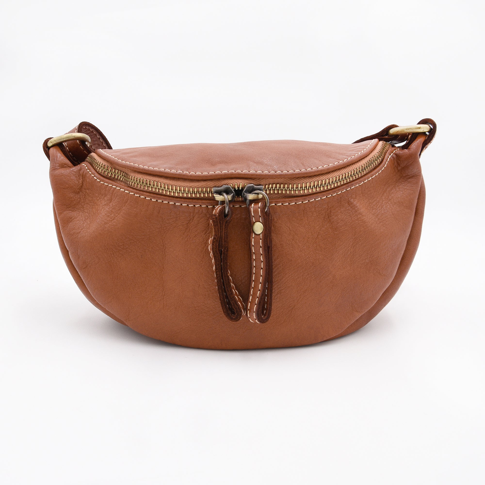 Avery Crossbody in Cognac