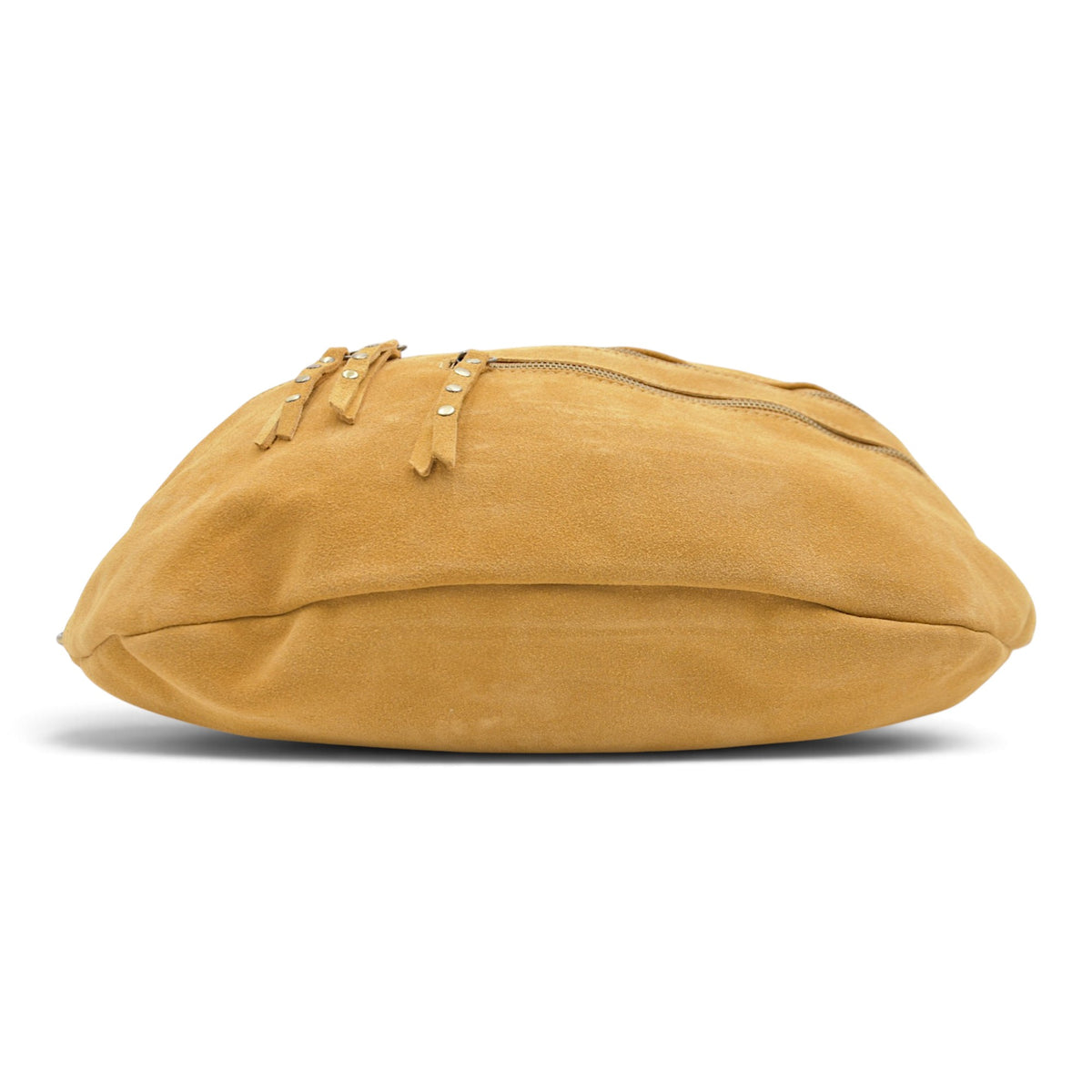 Bella 2.0 Italian Suede Sling Bag in Mustard