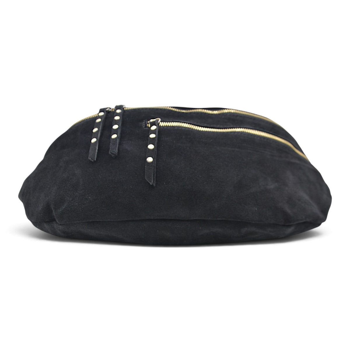 Bella 2.0 Italian Suede Sling Bag in Black