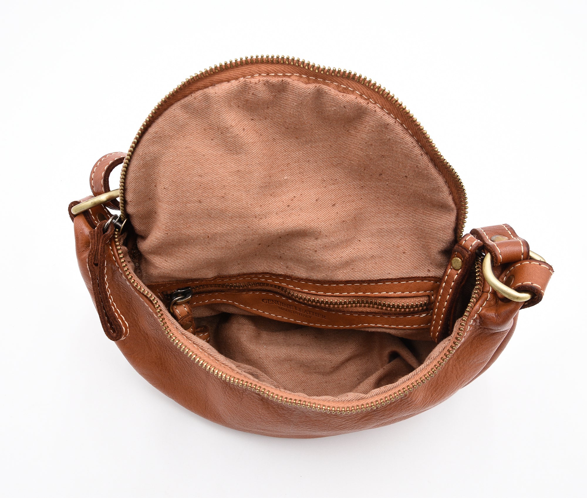 Avery Crossbody in Cognac