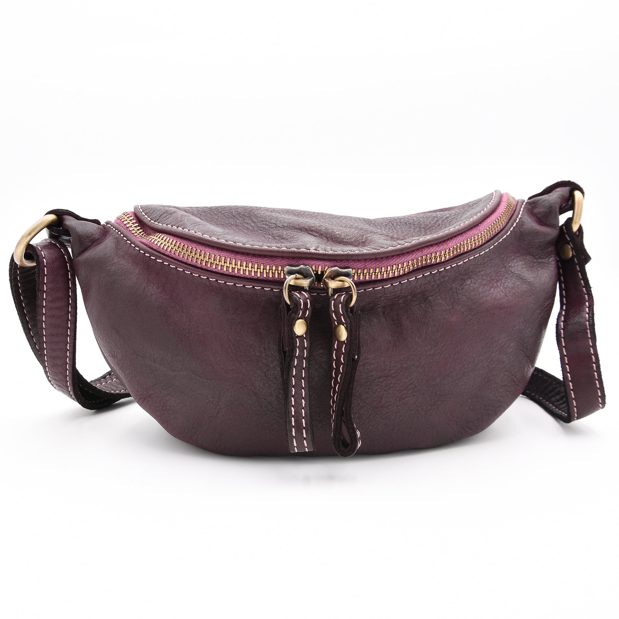 Avery Crossbody in Plum