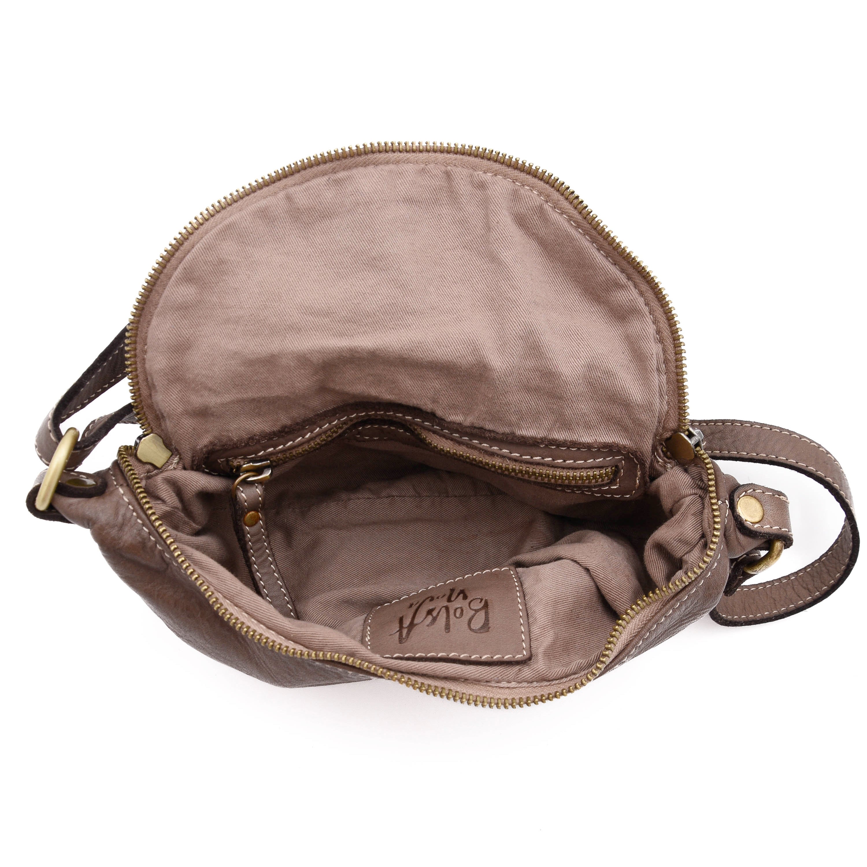 Avery Crossbody in Light Taupe