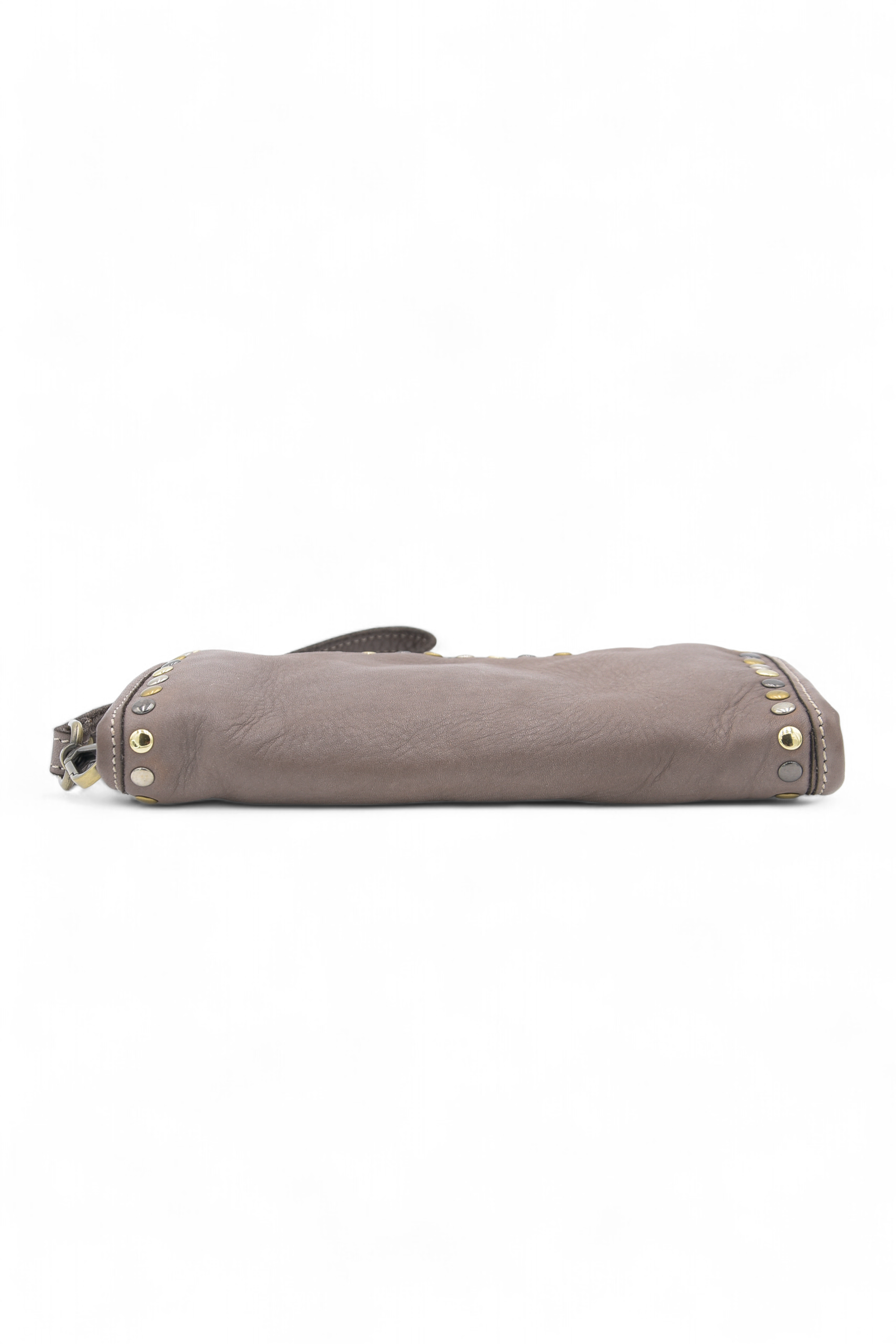 Sofia Zip Around Wallet in Mushroom