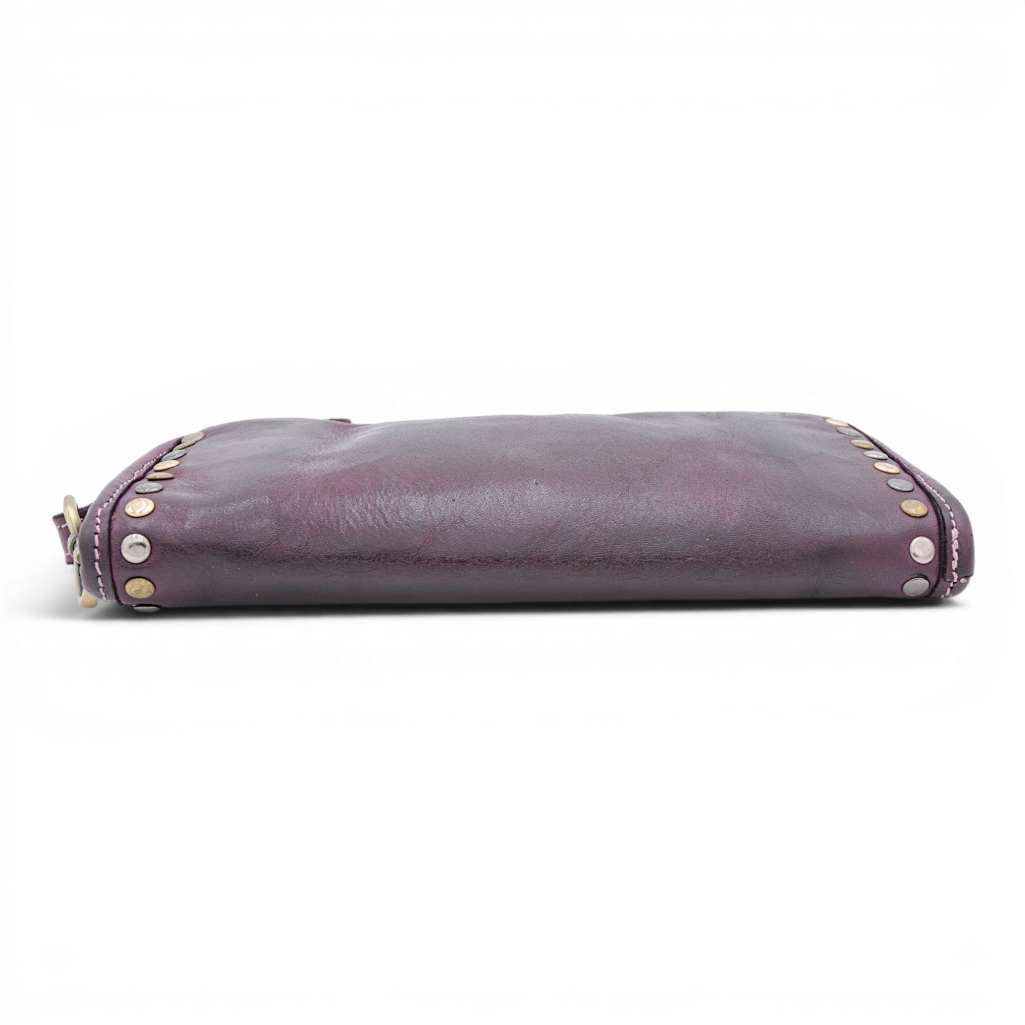 Sofia Zip Around Wallet in Plum