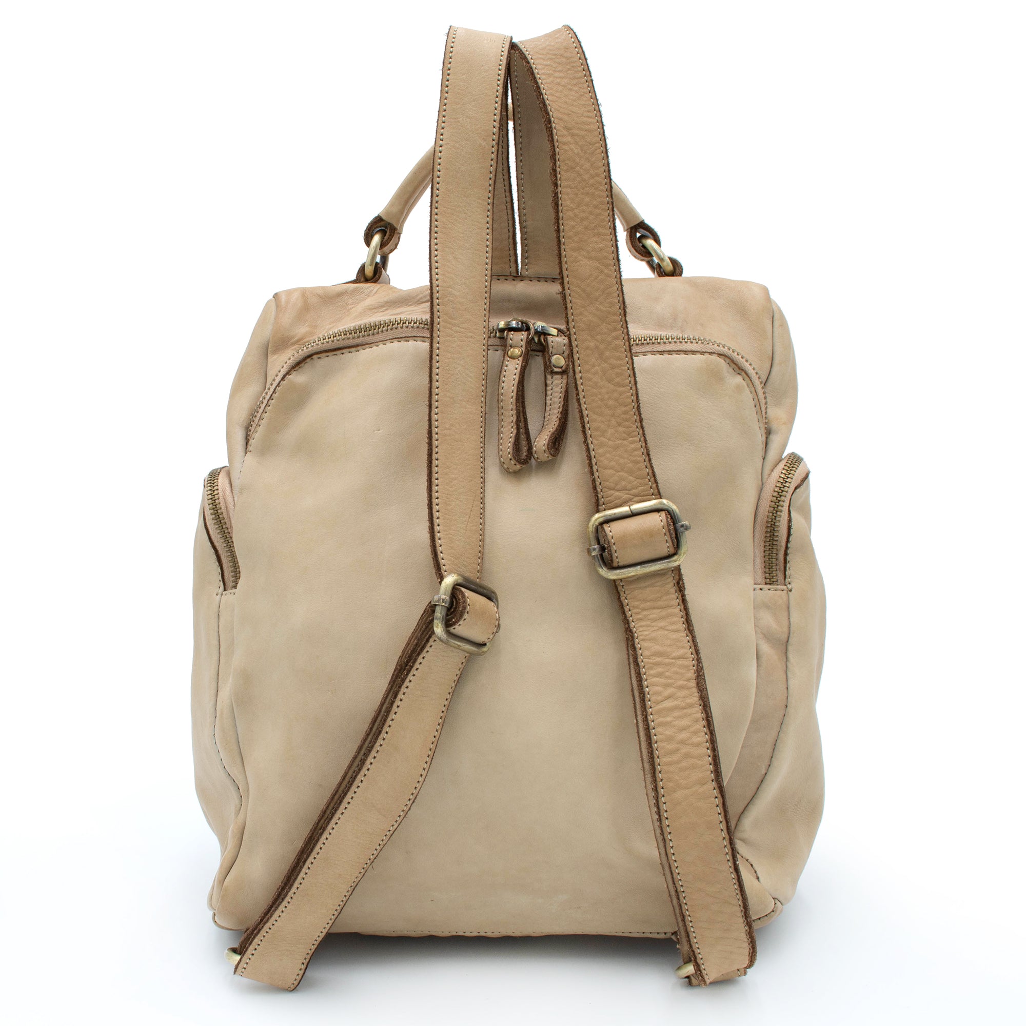 Mia Backpack in Light Taupe