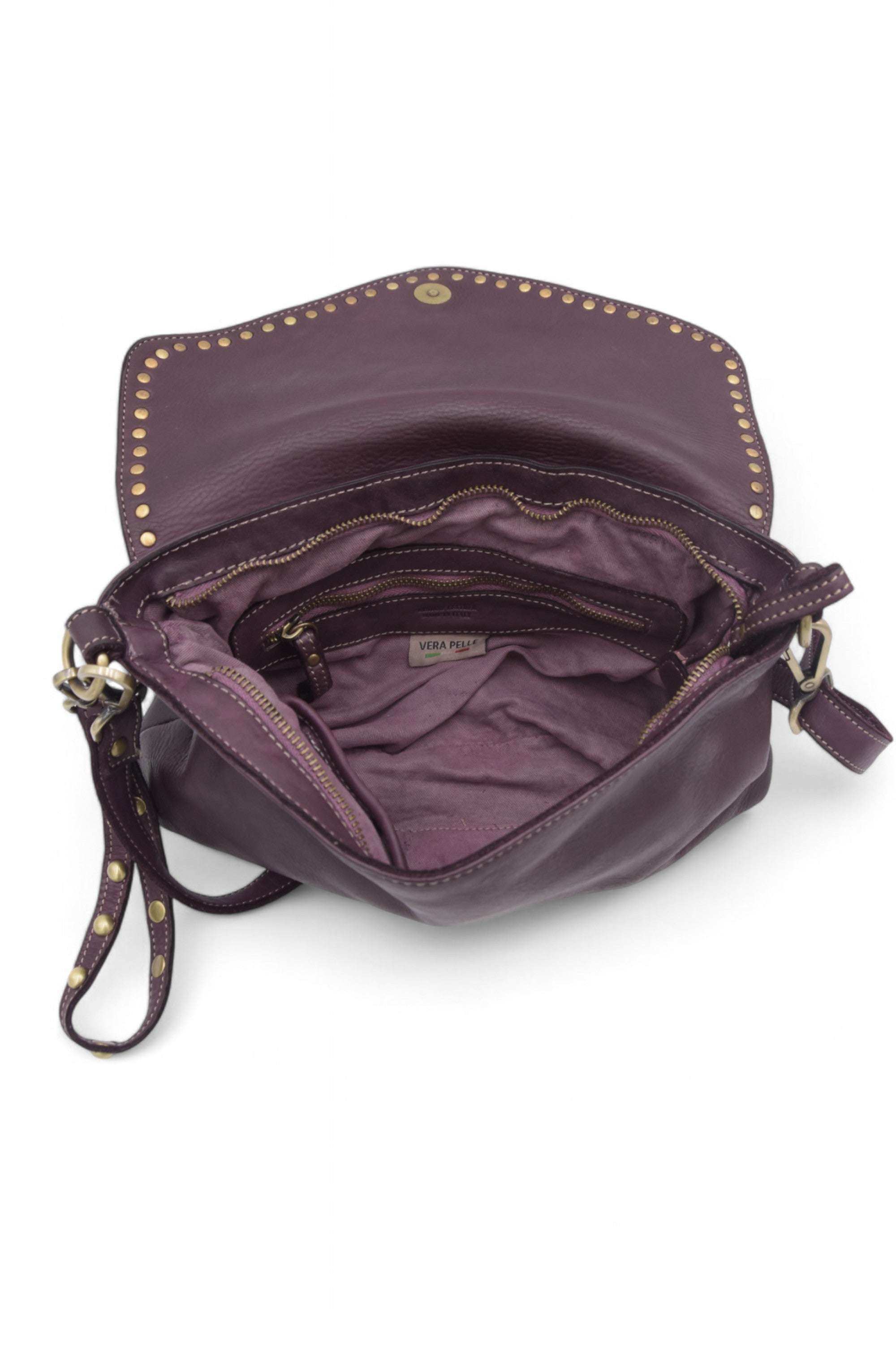 Aria Envelope Crossbody in Bordeaux