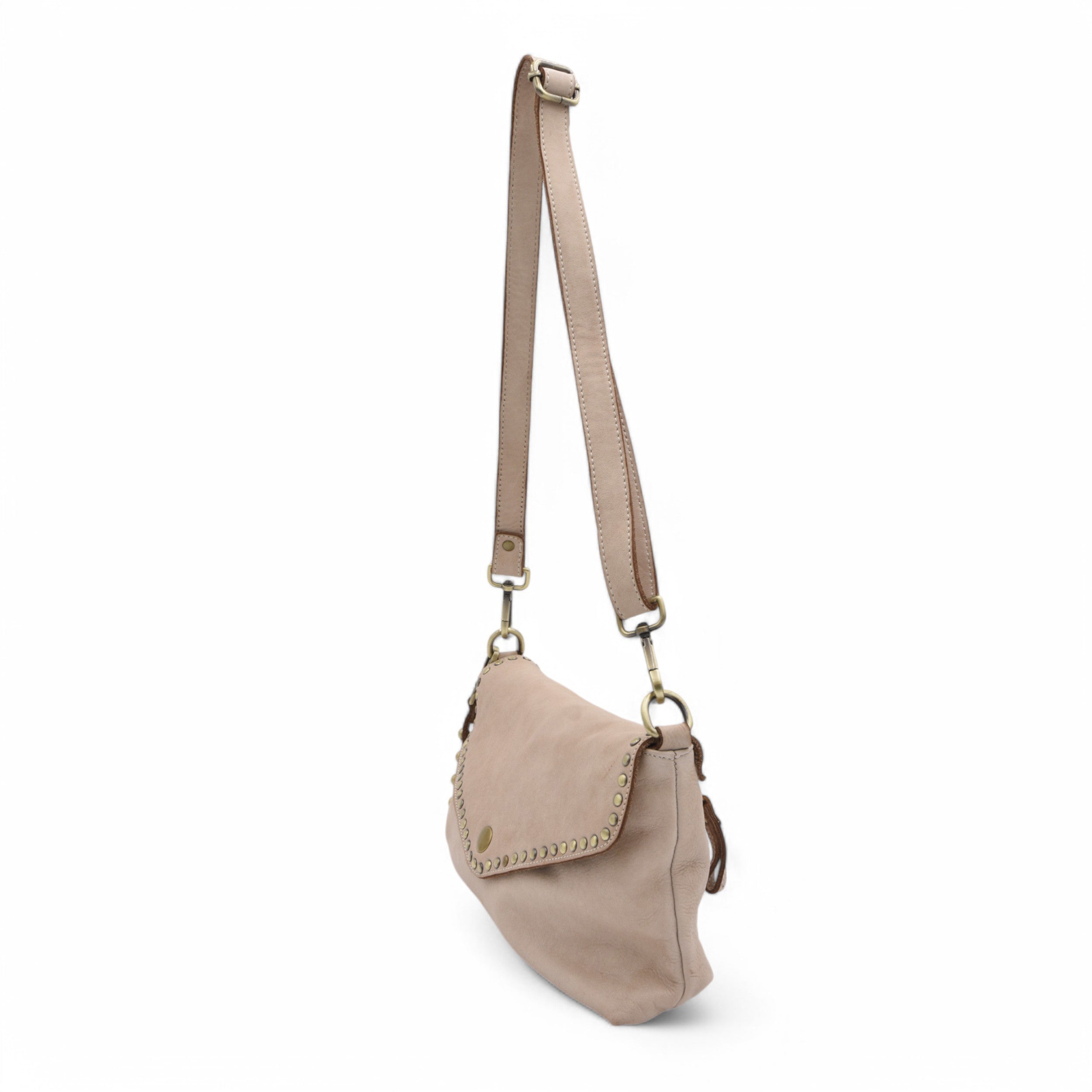 Aria Envelope Crossbody in Light Taupe