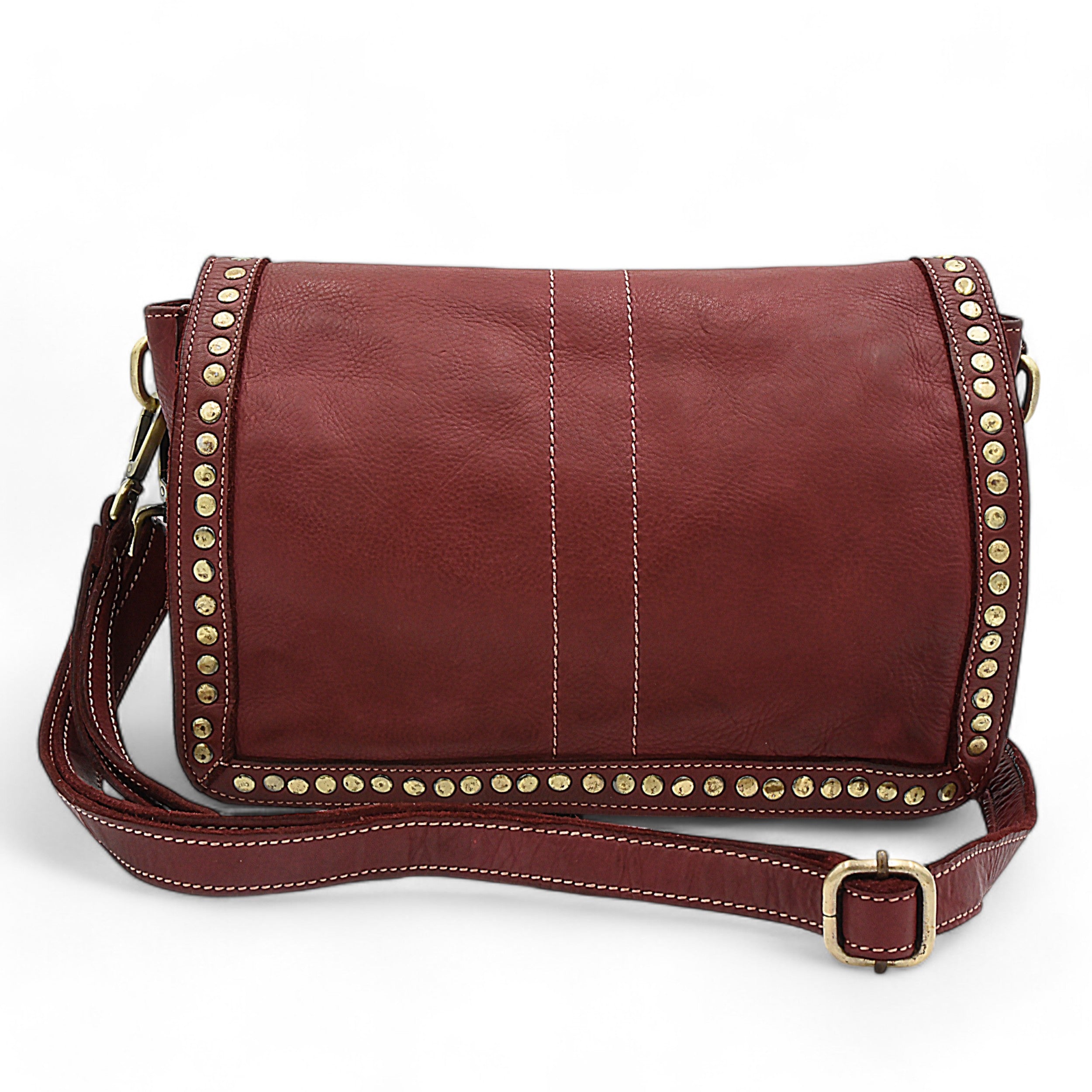 Marisa crossbody in Bordeaux