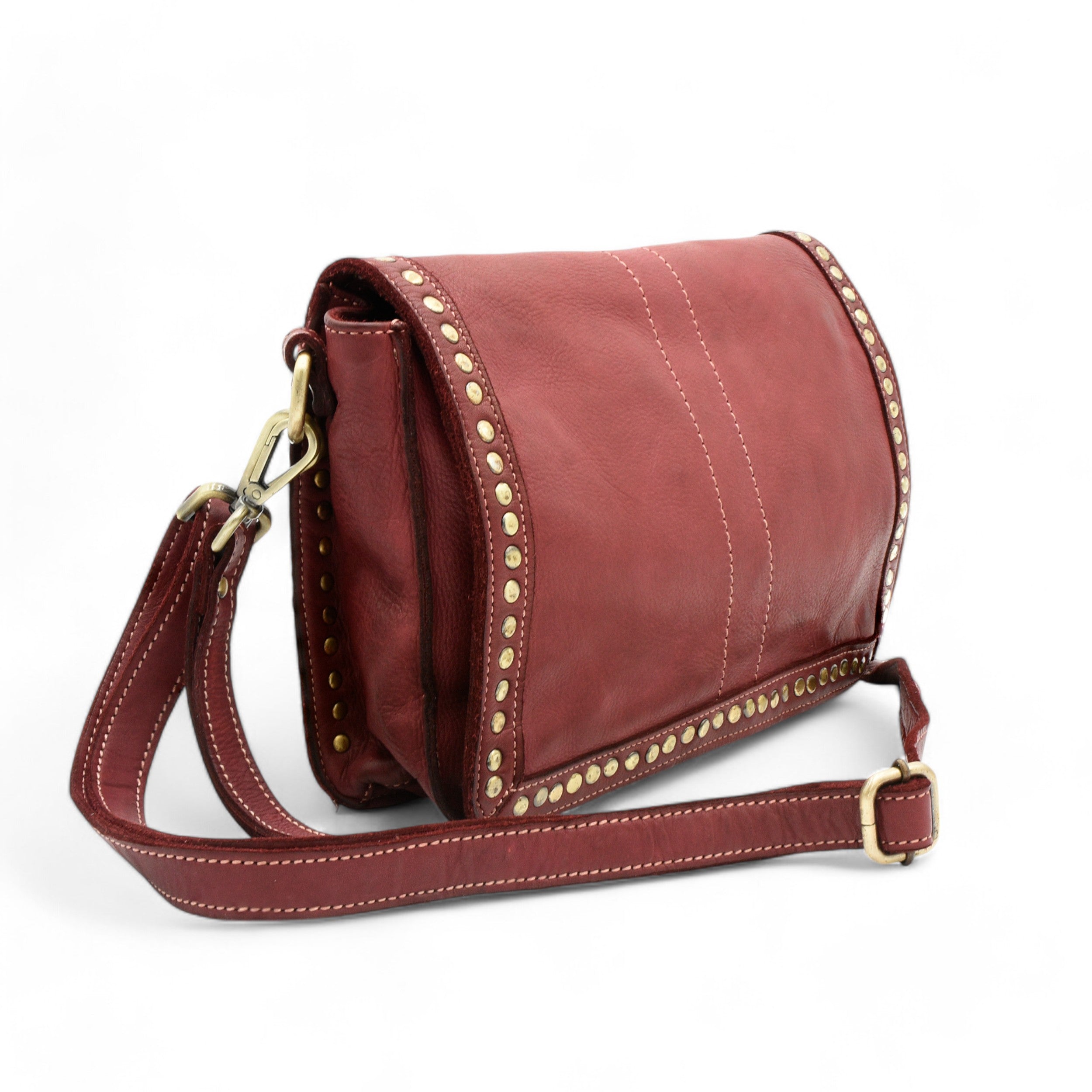 Marisa crossbody in Bordeaux