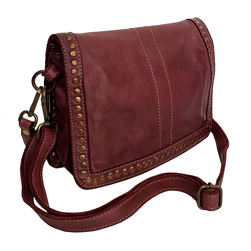 Marisa crossbody in Bordeaux