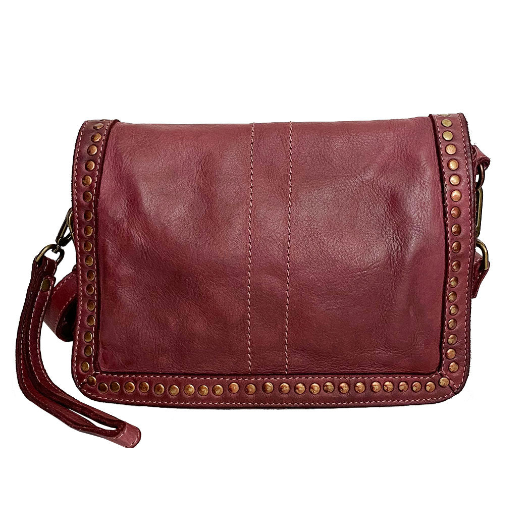 Marisa crossbody in Bordeaux