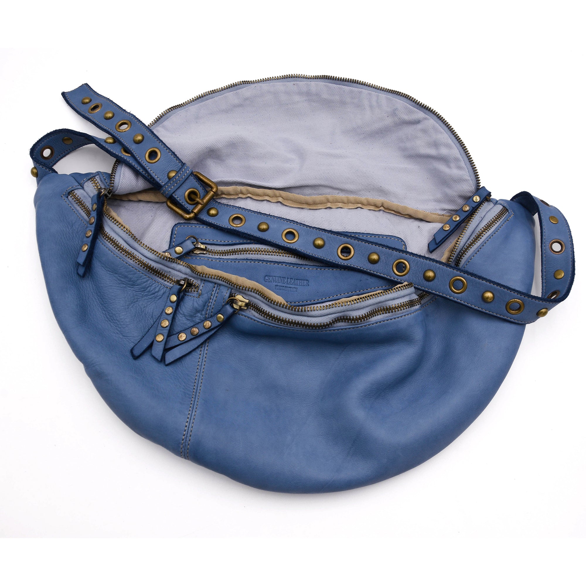 Bella Large Sling in Denim Blue