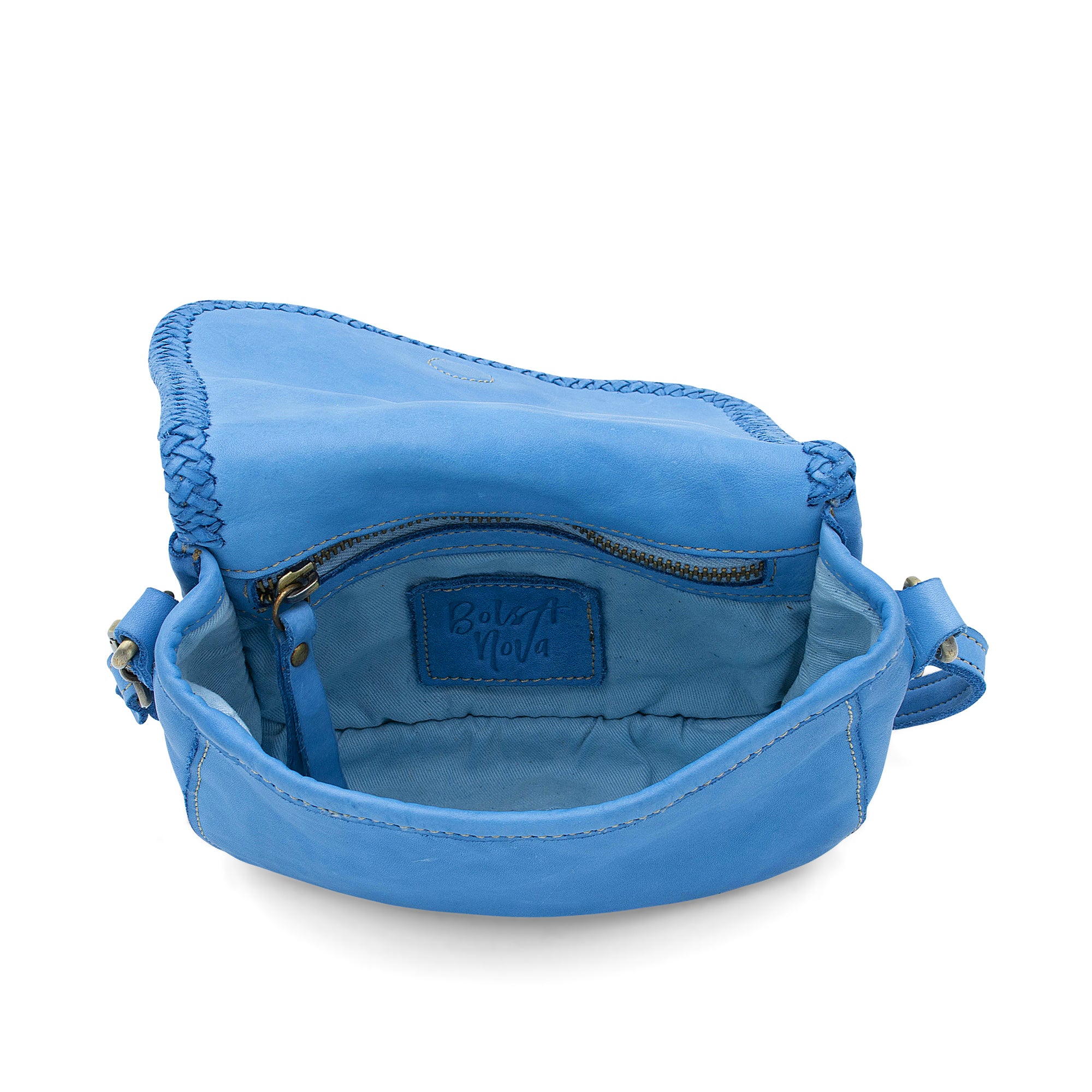 Naples Saddle Bag in Ocean