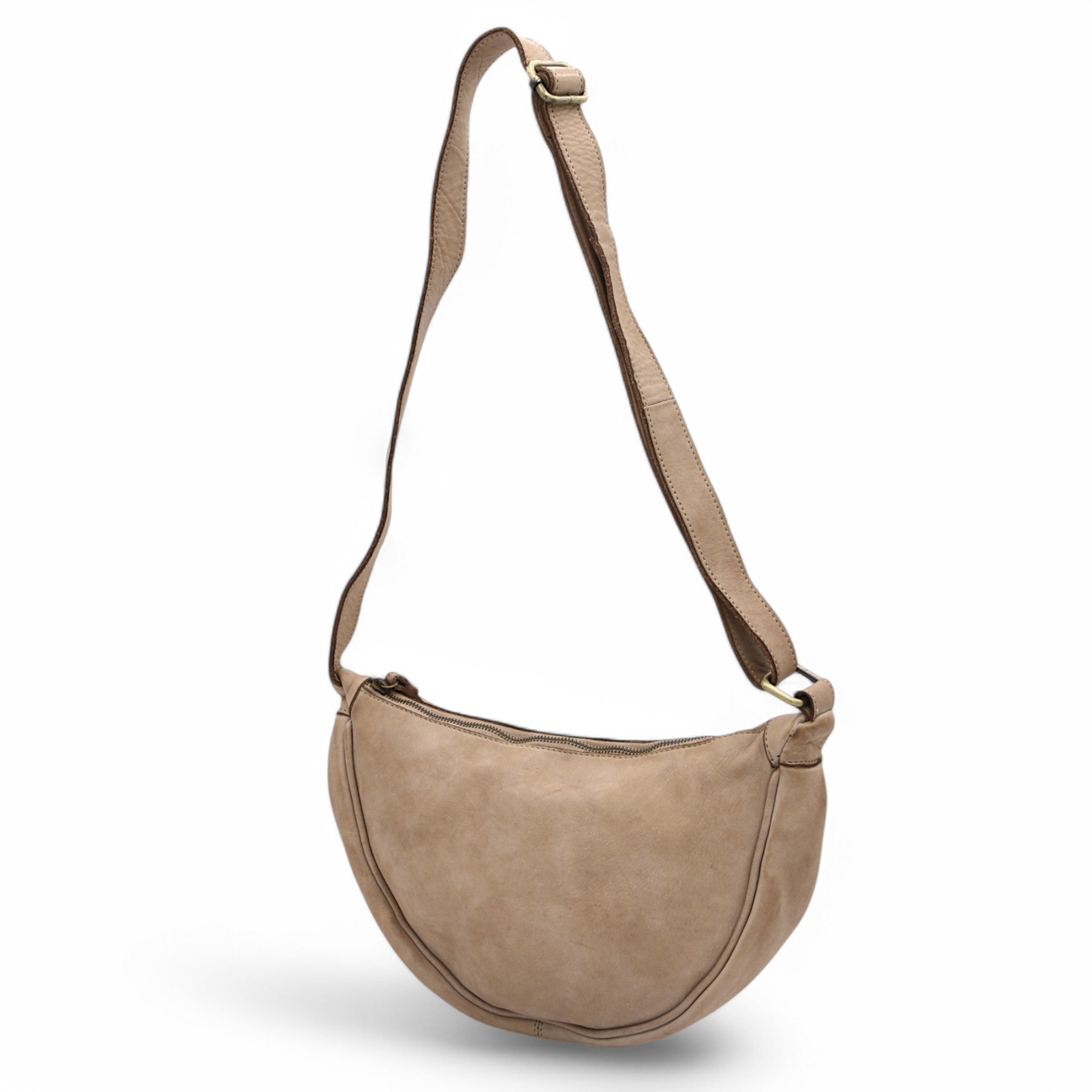 Hug Hobo in Light Taupe