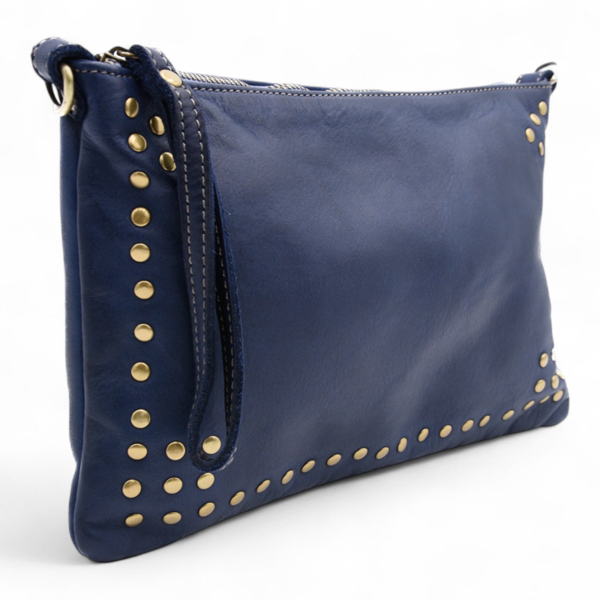 Boho Clutch in Navy