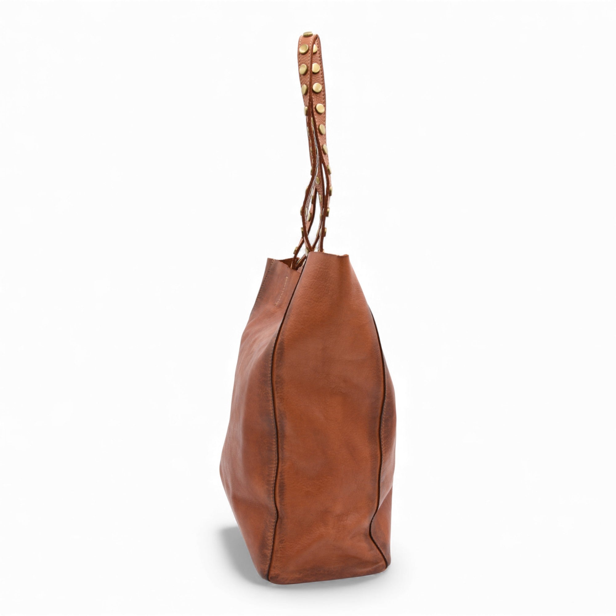 Wanderlust Tote in Cognac